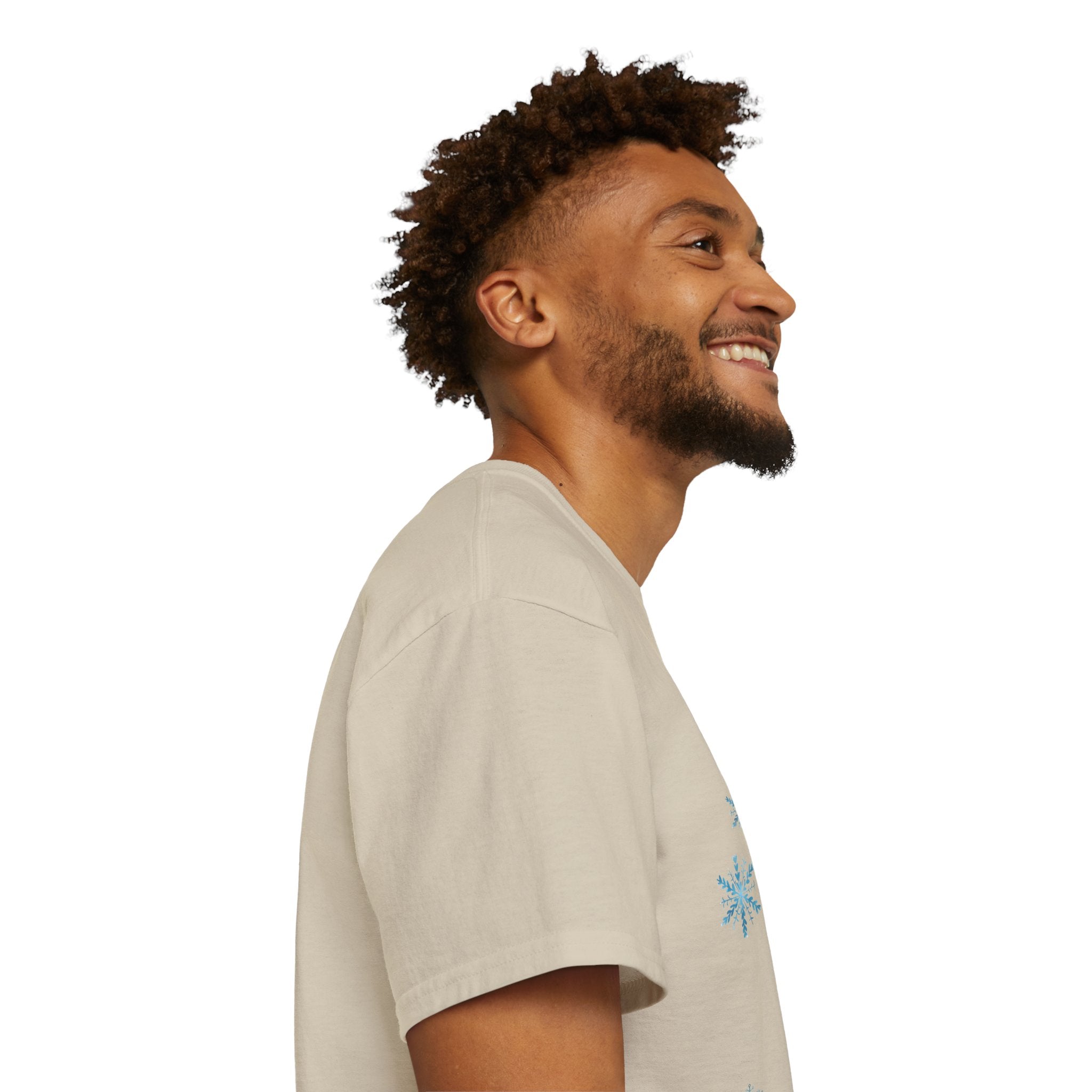 Winter Wonderland Snowman Tee, Unisex Cotton T-Shirt for Holiday Cheer, Christmas Party, Gift, Cozy Winter Apparel