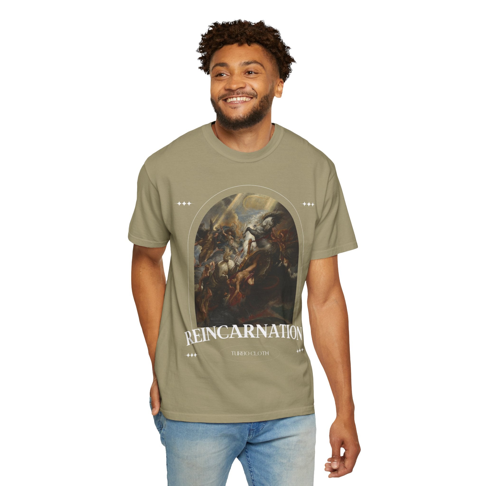 Artistic Unisex T-Shirt with Arch Design, Unique Graphic Tee, Casual Wear, Gift for Art Lovers, Vintage Style, Unisex Fashion