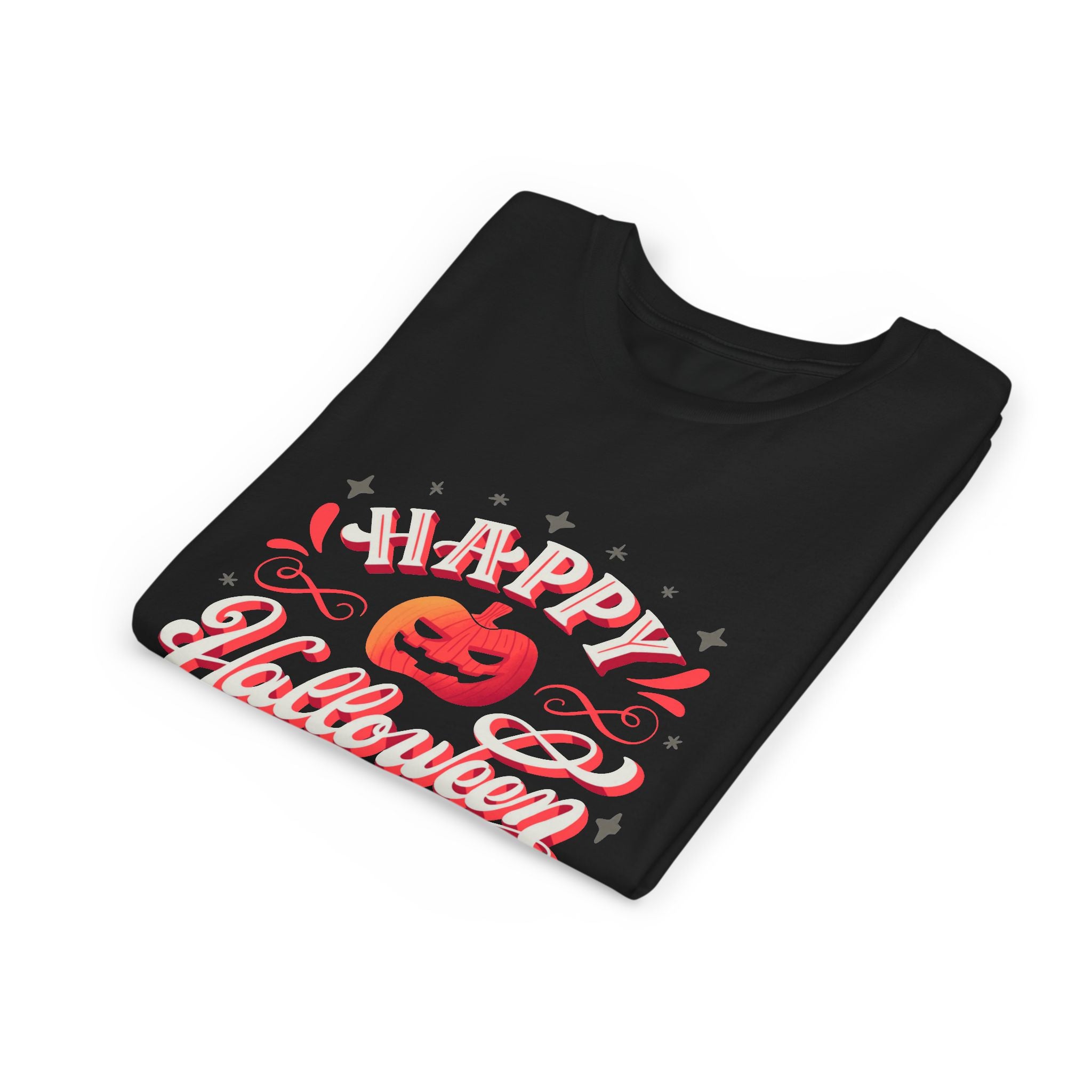 Halloween Youth Short Sleeve Tee, Kids Halloween T-Shirt, Pumpkin Graphic Tee, Spooky Season Clothes, Trick or Treat Shirt