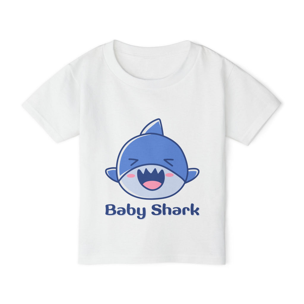 Baby Shark Toddler T-shirt, Cute Toddler Tee, Kid's Birthday Gift, Baby Shark Merchandise, Summer Kids Shirt, Ocean-Themed Apparel