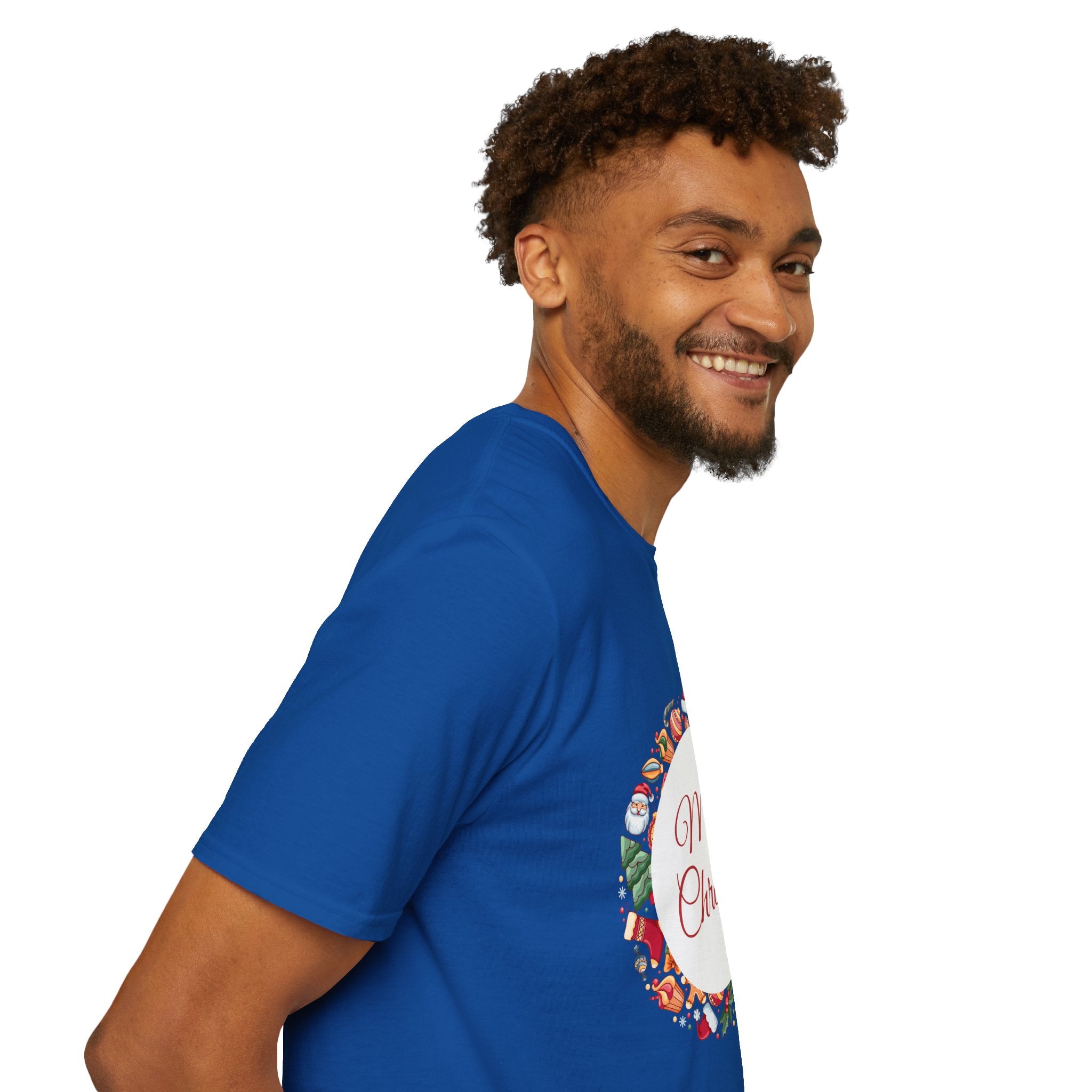 Merry Christmas Unisex T-Shirt, Holiday Apparel, Christmas Gift, Festive Tee, Seasonal Wear, Unisex T-Shirt