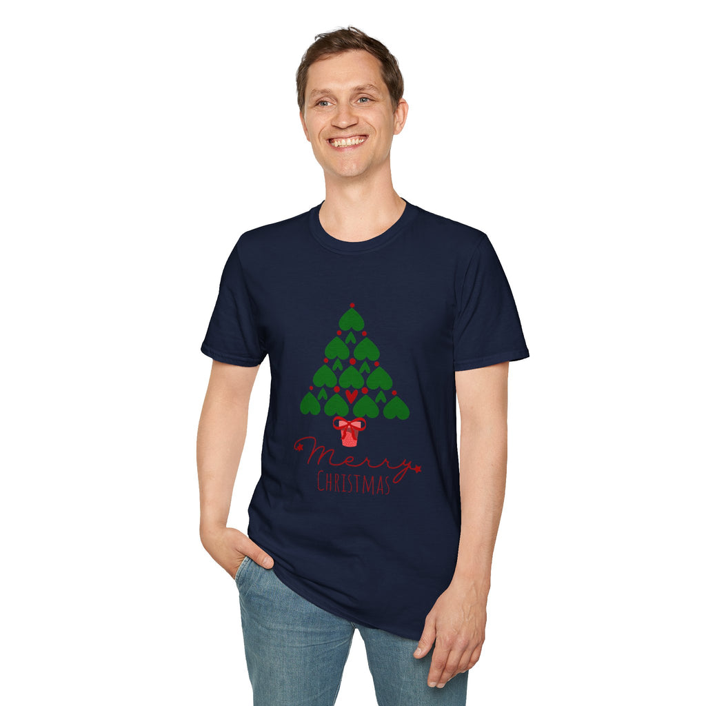 Merry Christmas T-Shirt, Unisex Holiday Tee, Christmas Gift, Casual Wear, Festive Clothing, Seasonal Apparel