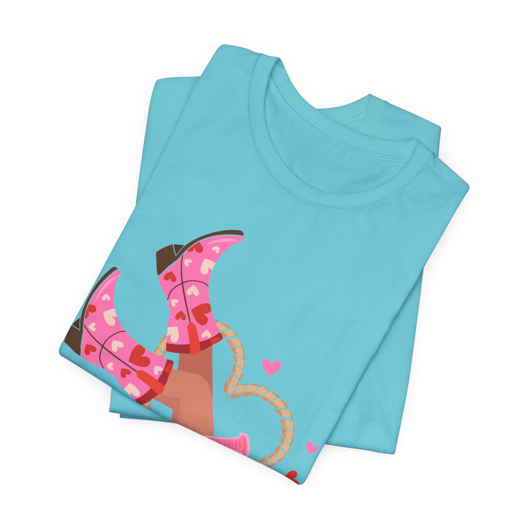 Playful Cowboy Graphic Tee - Perfect for Rodeos, Country Concerts, and Summer Gatherings, Casual Wear, Gift for Country Lovers, Fun Outfits