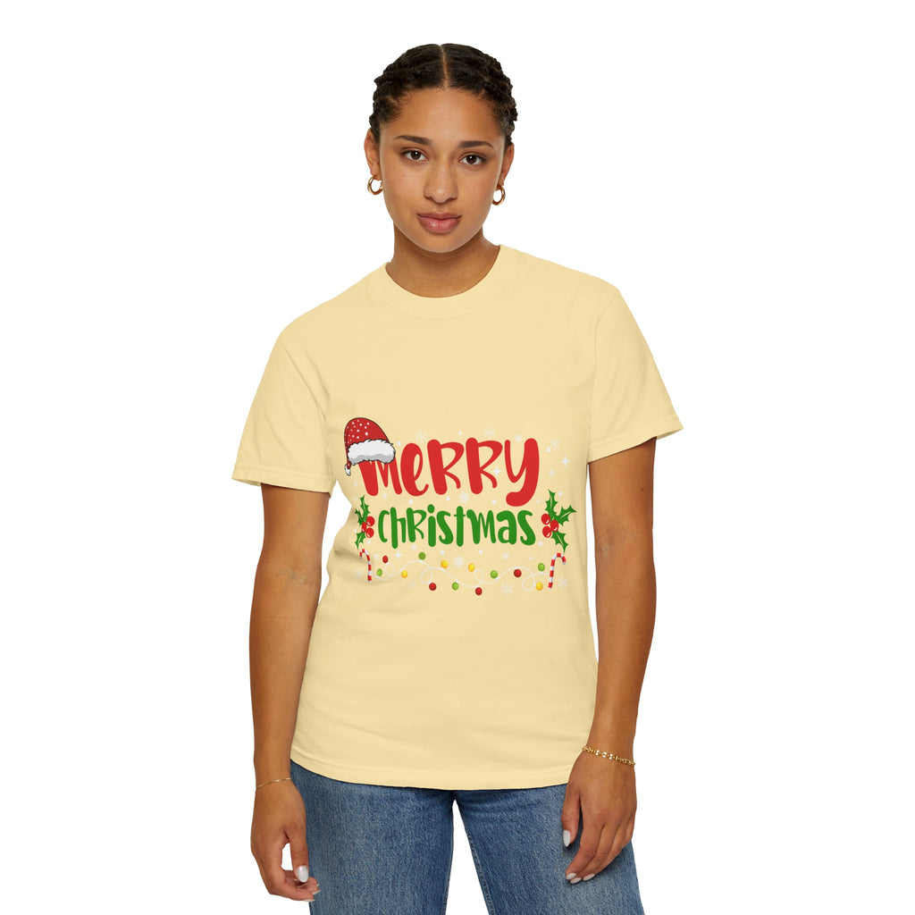 Merry Christmas Tee, Unisex Holiday Shirt, Festive Gift, Casual Christmas Apparel, Seasonal Wear, Perfect for Celebrations