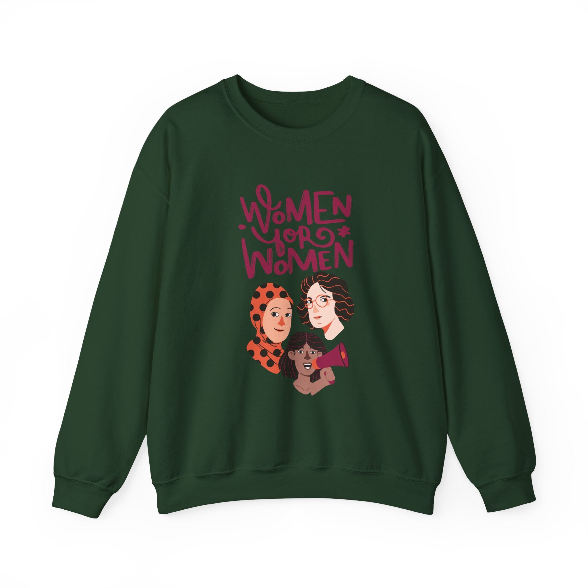 Empowering Women Crewneck Sweatshirt, Feminist Apparel, Cozy Unisex Sweatshirt, Gift for Women, Everyday Comfort Wear, Statement Piece