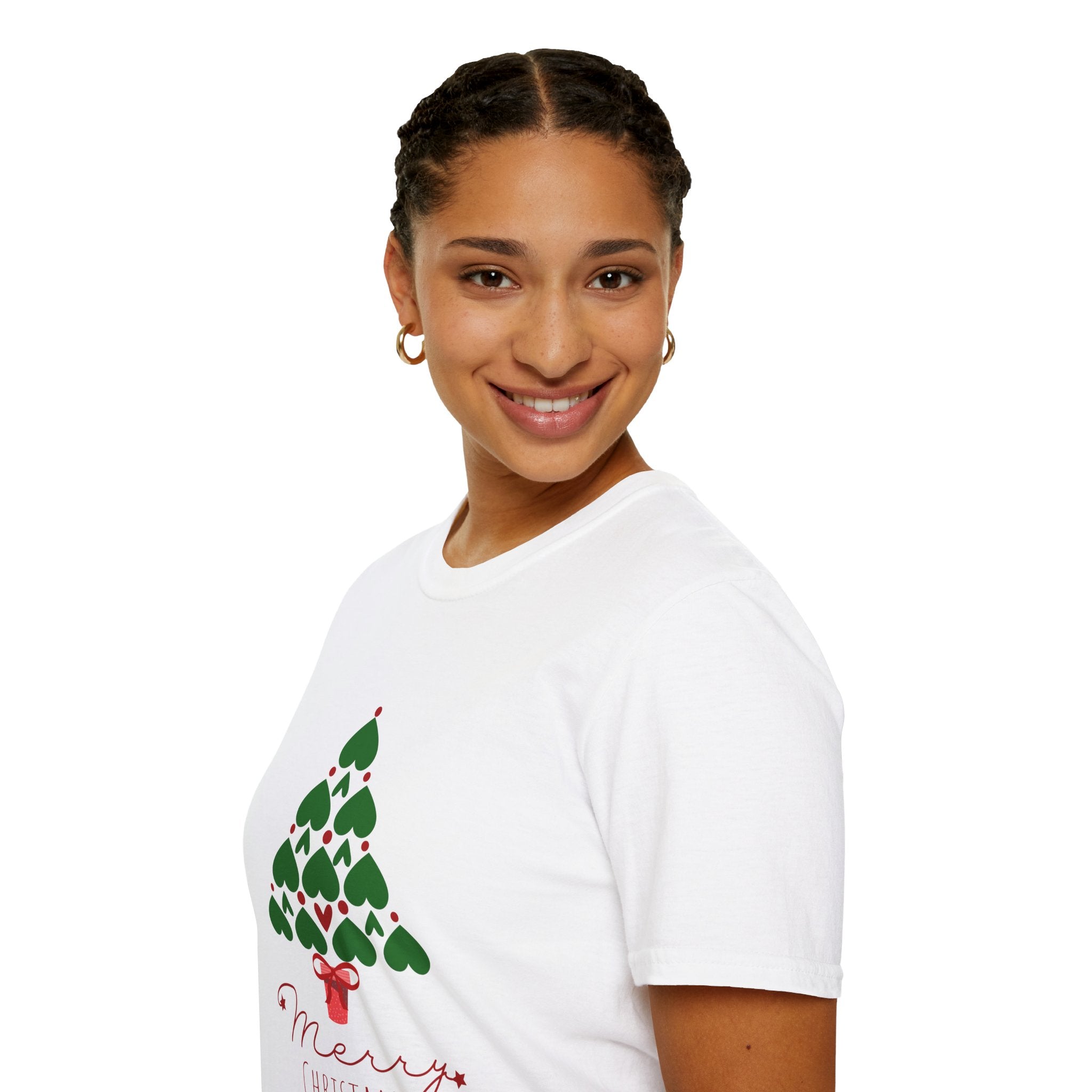 Merry Christmas T-Shirt, Unisex Holiday Tee, Christmas Gift, Casual Wear, Festive Clothing, Seasonal Apparel