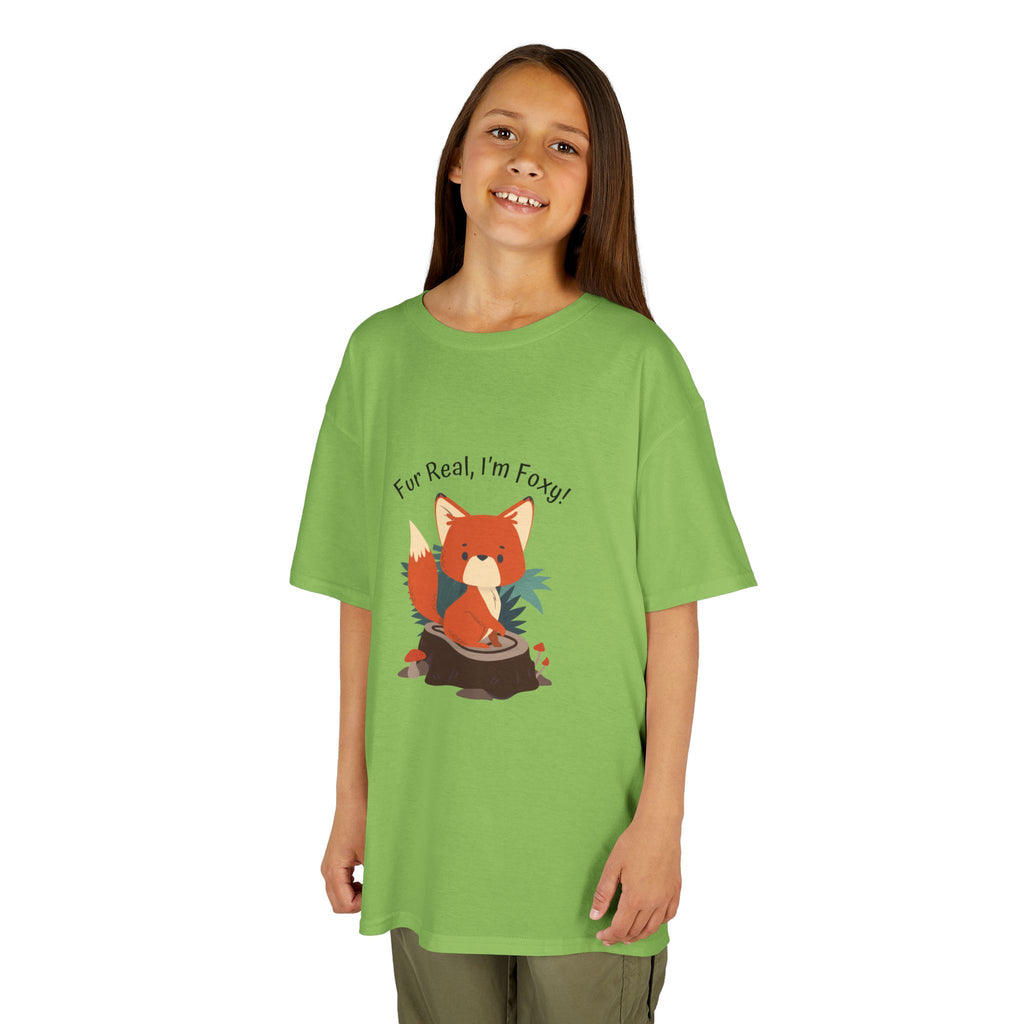 Cute Kids Fox Tee - Funny Animal Shirt for Girls & Boys, Birthday Gift, Holiday Outfit, Everyday Wear, Playdate Style