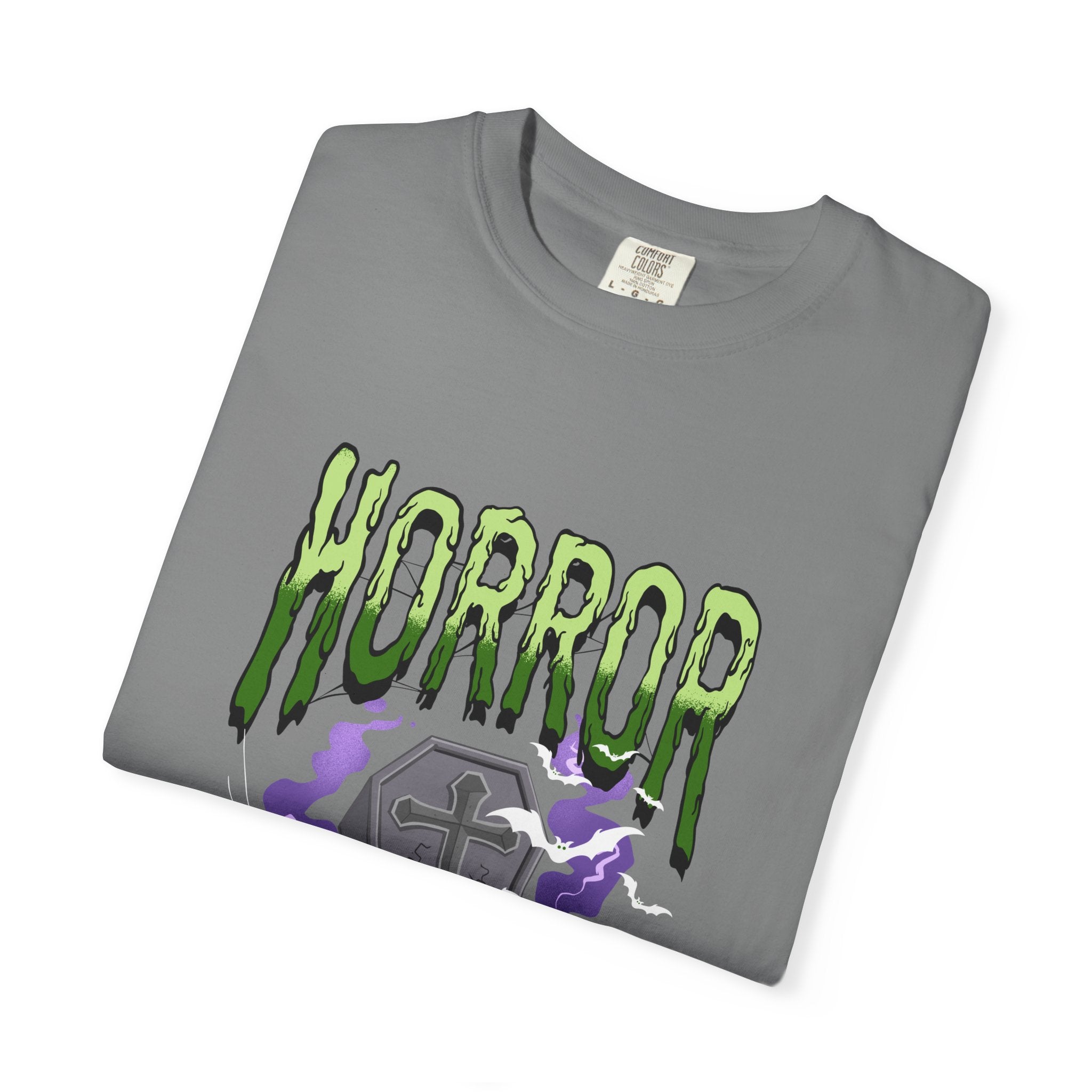 Horror-Themed Unisex T-Shirt, Spooky Graphic Tee, Halloween Apparel, Gift for Horror Fans, Casual Statement Shirt