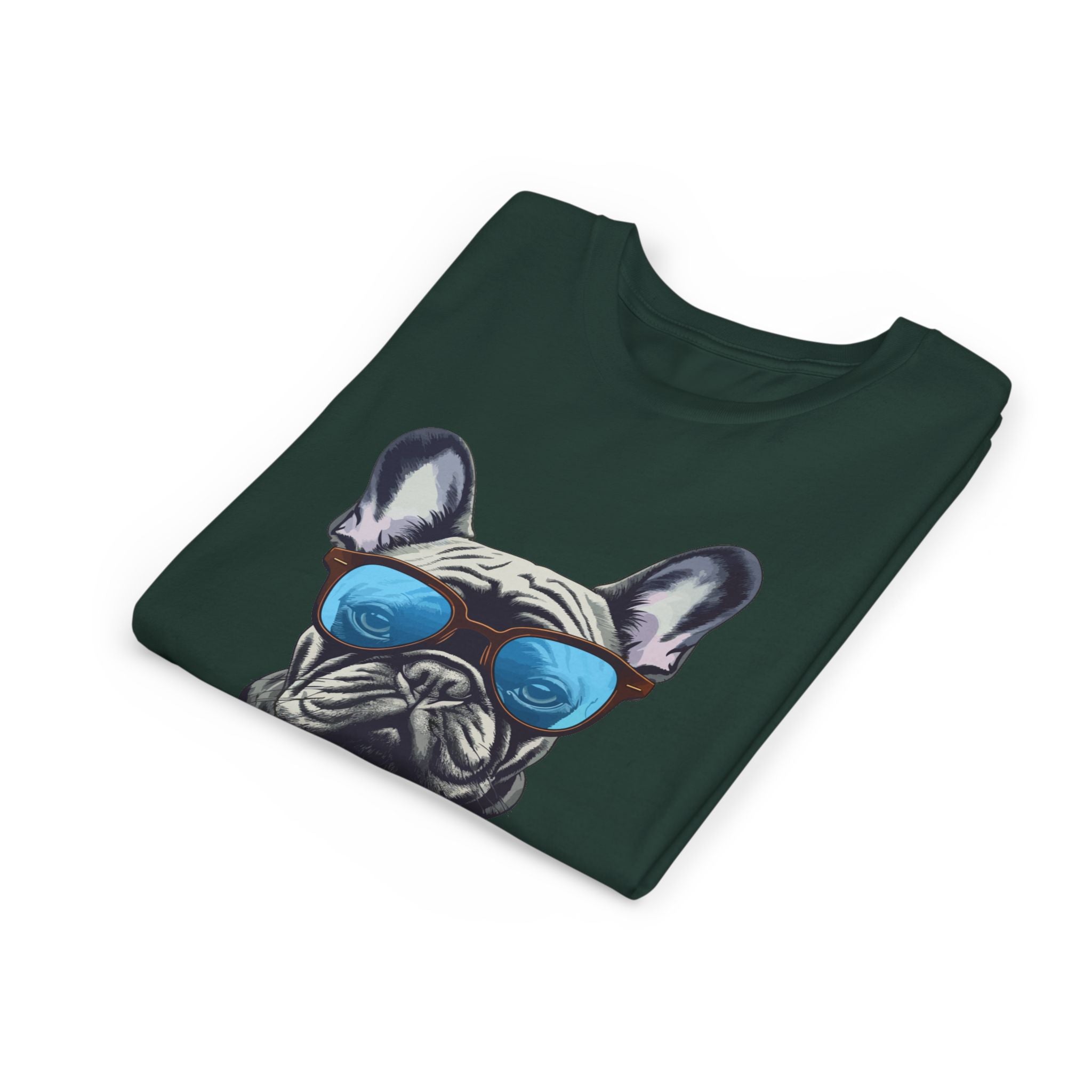 Cool French Bulldog Youth Tee - Fun Gift for Kids, Summer Wear, Pet Lovers, Birthday Present, Casual Style