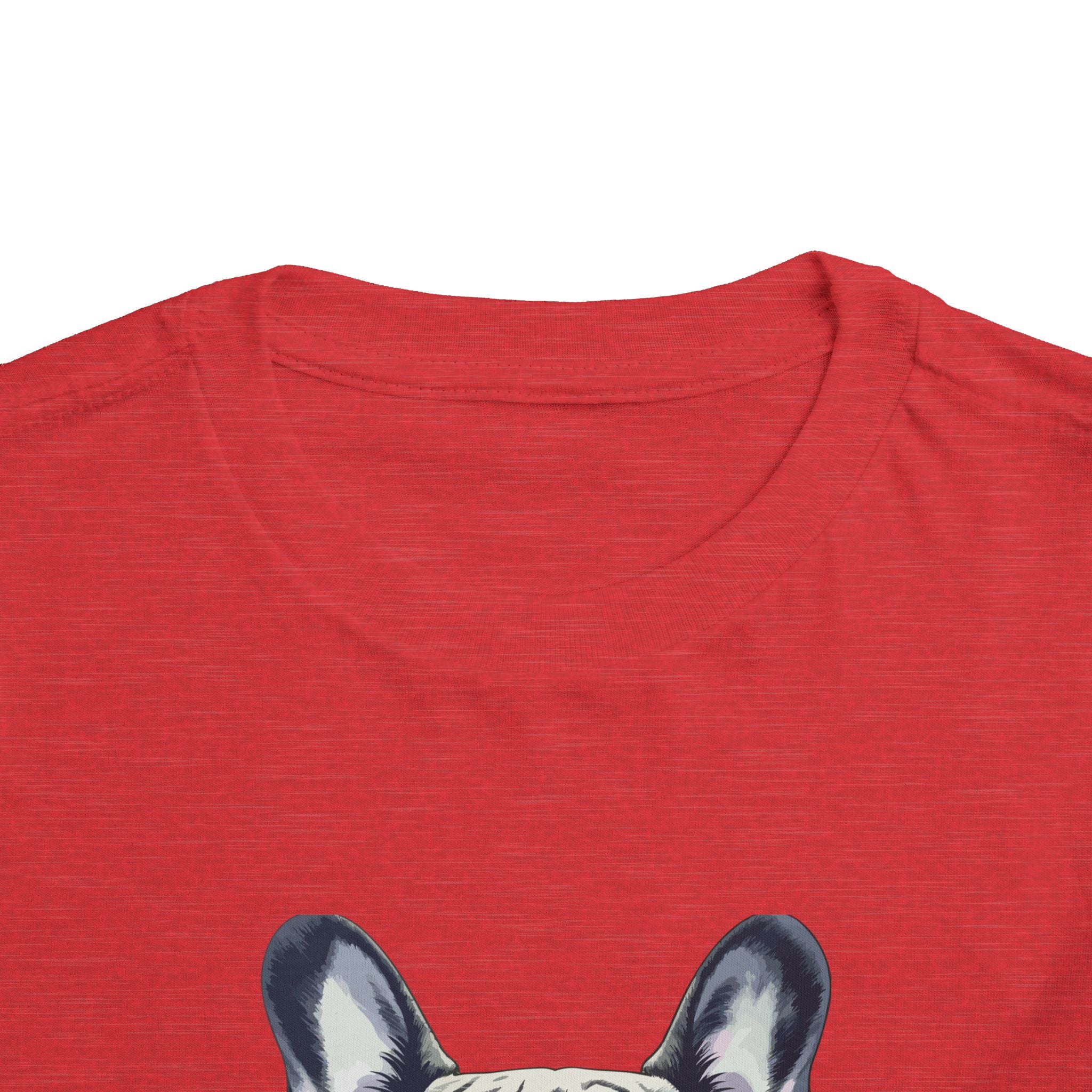 Cool French Bulldog Toddler Tee, I'm Cool Shirt, Kids Summer Tee, Pet Lover Gift, Cute Toddler Outfit