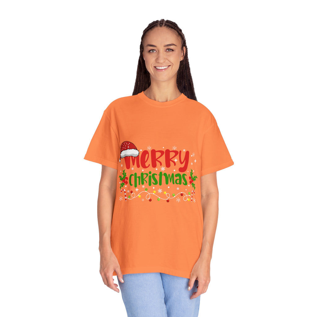 Merry Christmas Tee, Unisex Holiday Shirt, Festive Gift, Casual Christmas Apparel, Seasonal Wear, Perfect for Celebrations
