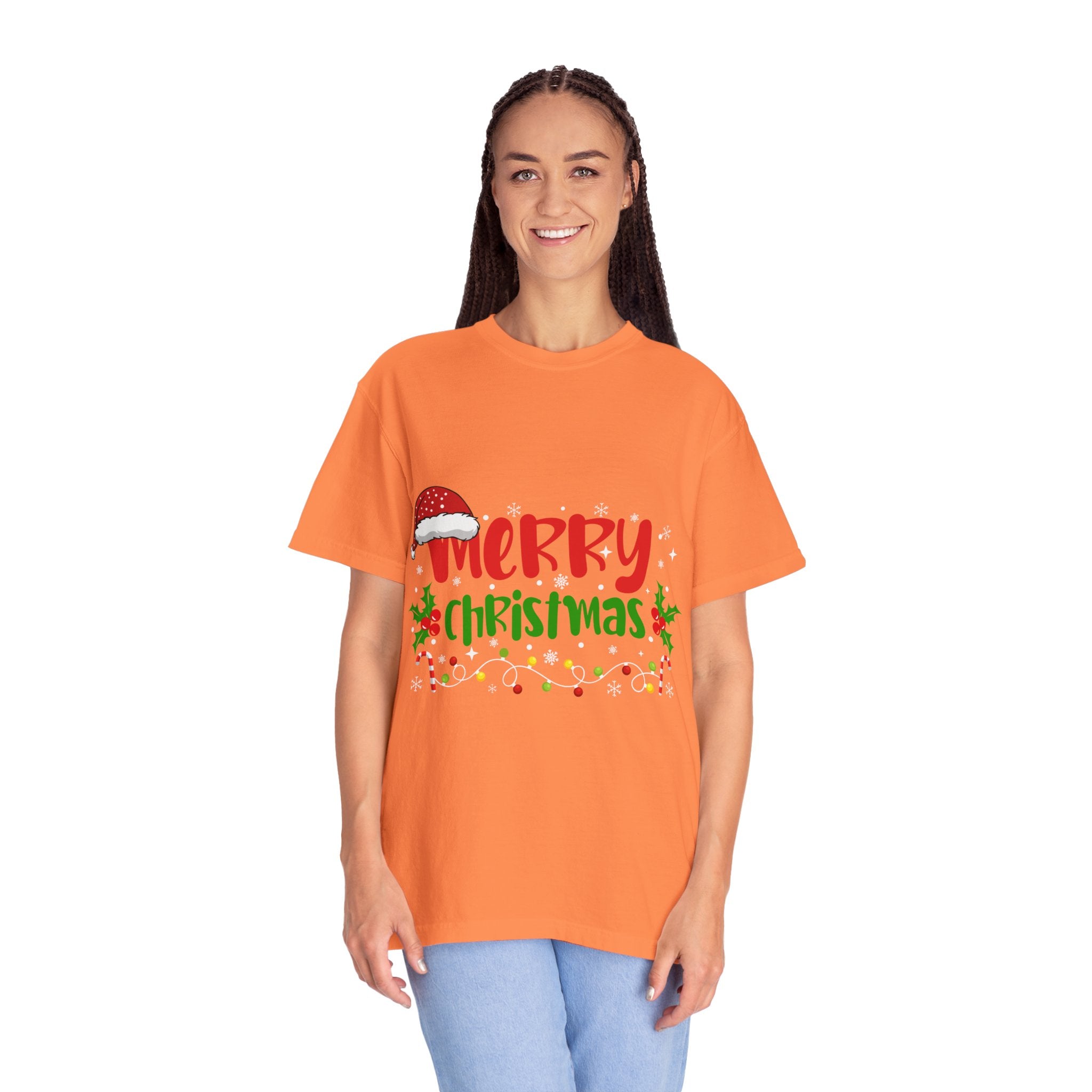 Merry Christmas Tee, Unisex Holiday Shirt, Festive Gift, Casual Christmas Apparel, Seasonal Wear, Perfect for Celebrations