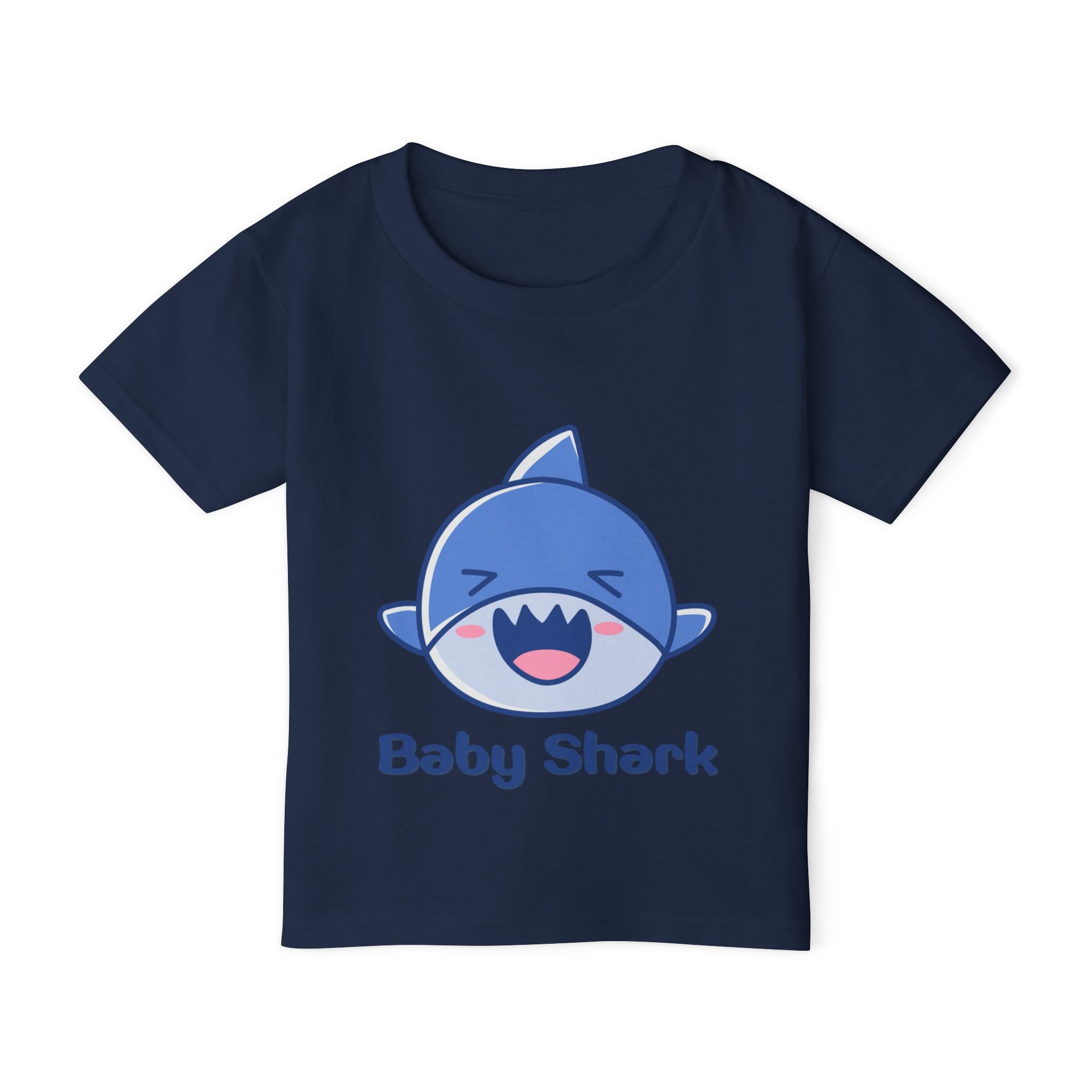 Baby Shark Toddler T-shirt, Cute Toddler Tee, Kid's Birthday Gift, Baby Shark Merchandise, Summer Kids Shirt, Ocean-Themed Apparel
