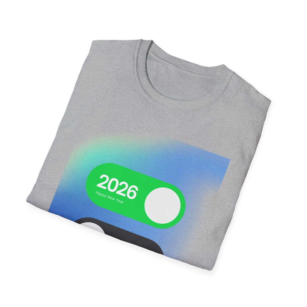 Modern Toggle Year Unisex T-Shirt - Perfect for New Year Celebrations, Trendy Gift Ideas, Casual Wear, Everyday Style