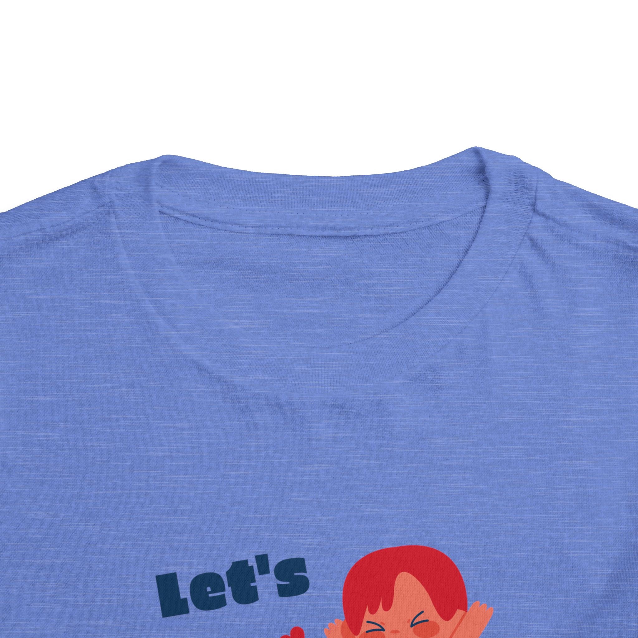 Playful Toddler Tee, Let's Play Shirt, Kids Short Sleeve Top, Fun Toddler Clothing, Adorable Kids Tee