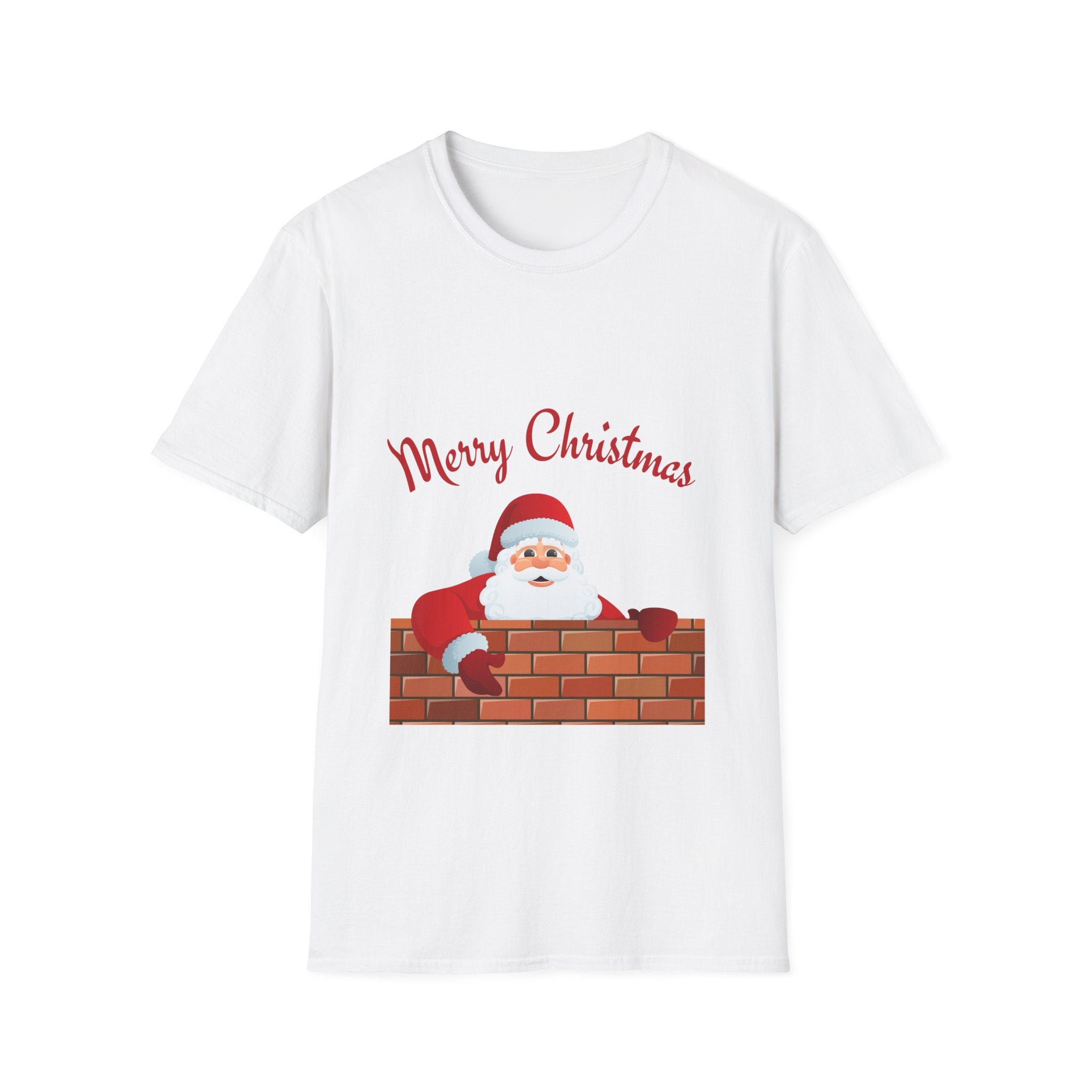 Merry Christmas Santa T-Shirt, Holiday Tee, Unisex Christmas Top, Festive Shirt, Gift for Him/Her, Family Reunion Apparel
