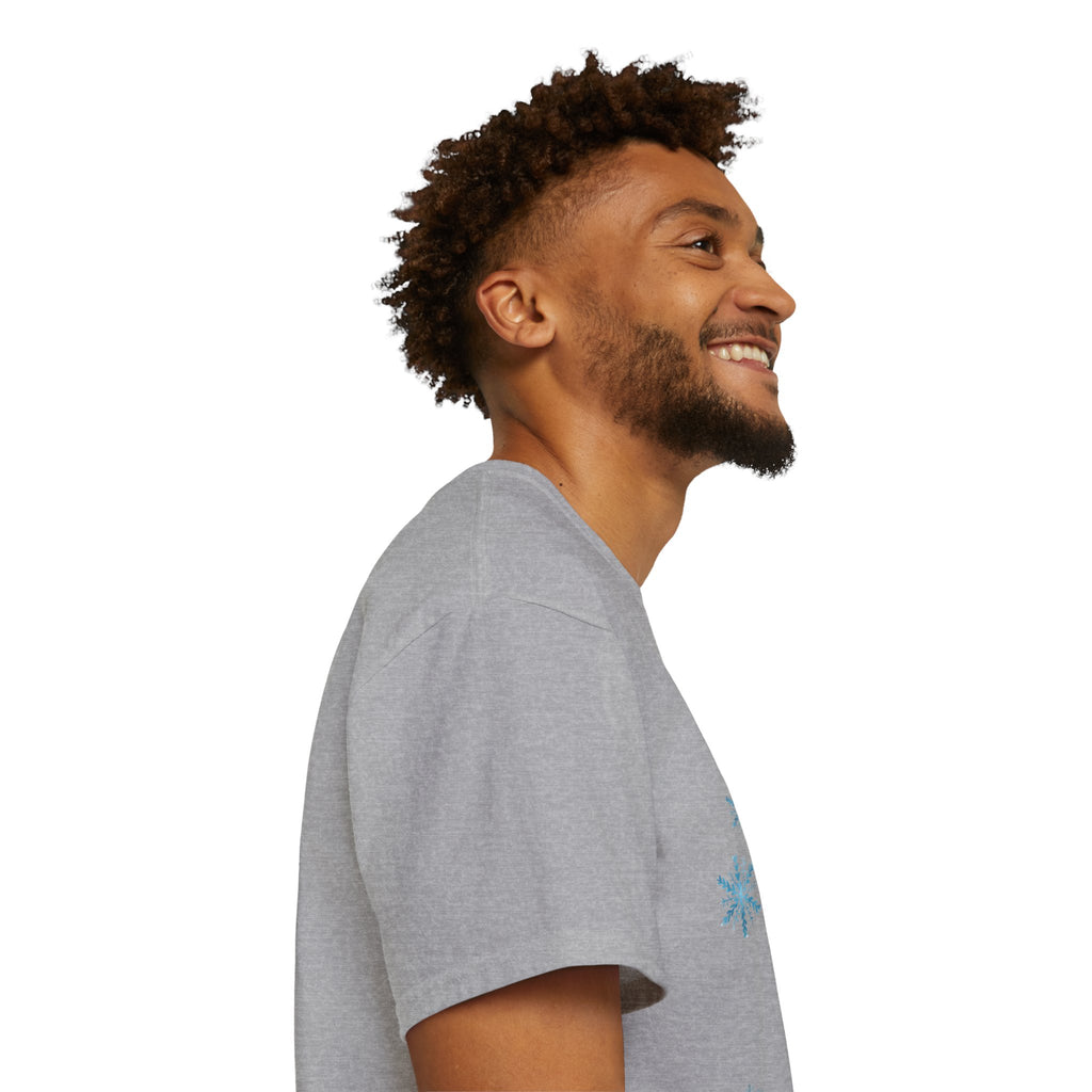 Winter Wonderland Snowman Tee, Unisex Cotton T-Shirt for Holiday Cheer, Christmas Party, Gift, Cozy Winter Apparel