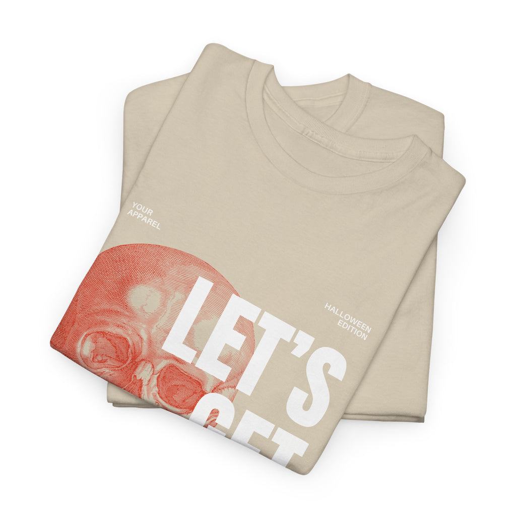 Unisex Halloween Tee, Let's Get Spooky Shirt, Fall Fashion, Party Wear, Ghostly Gifts, Casual Comfort
