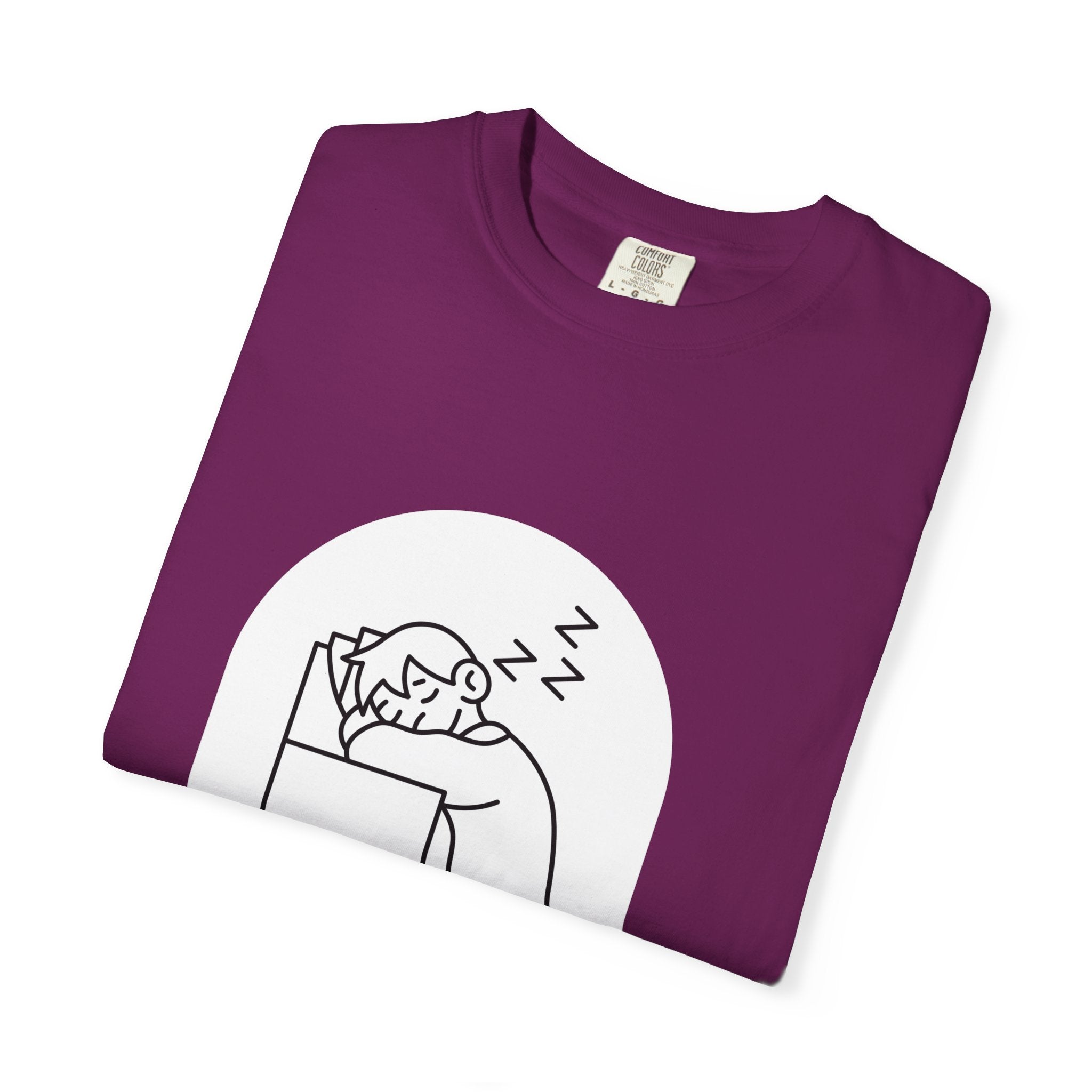 Born to Nap Unisex Tee, Funny T-shirt, Relaxed Cotton Shirt, Gift for Nappers, Cute Casualwear, Relaxation Vibes