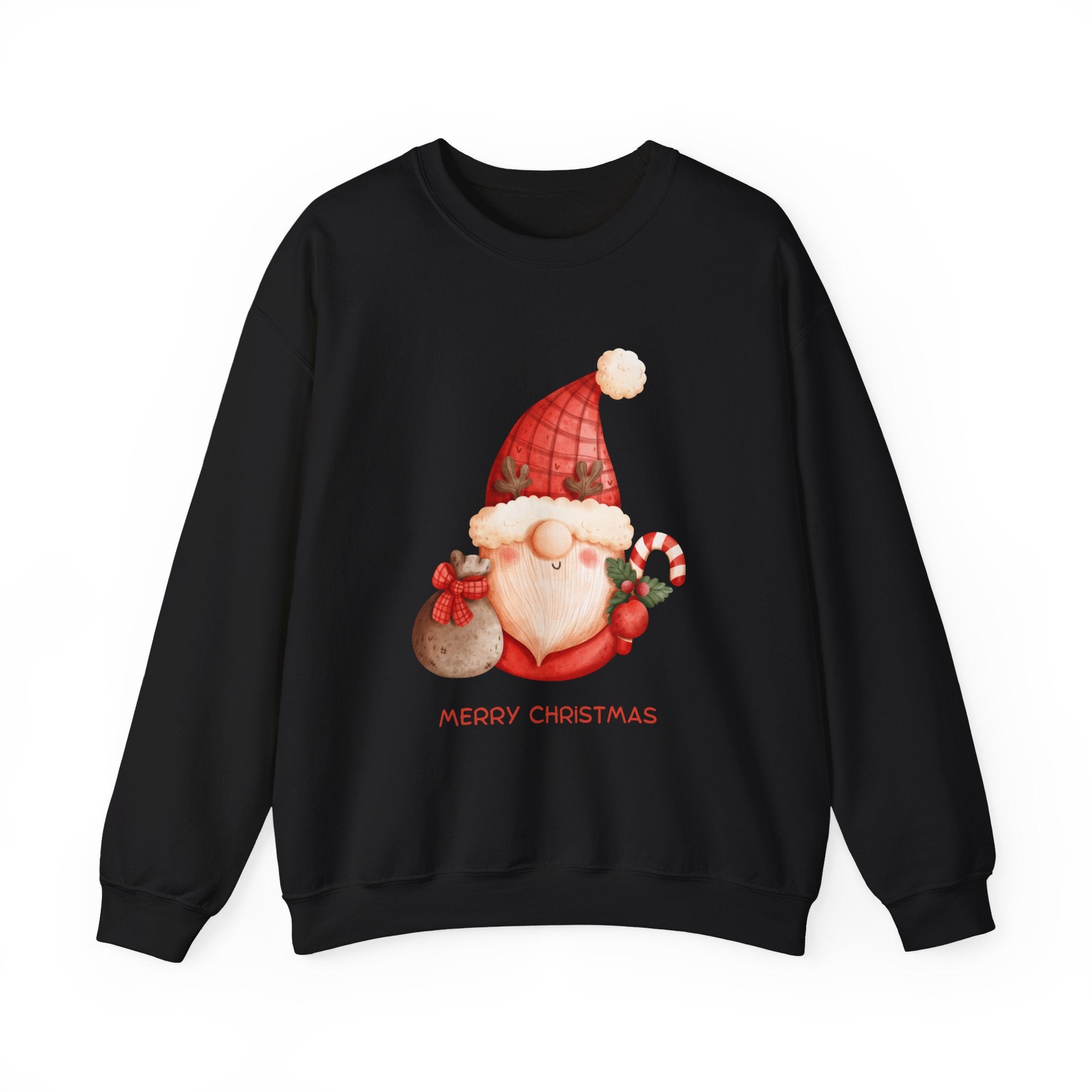 Merry Christmas Santa Sweatshirt, Cozy Crewneck for Holidays, Christmas Gift, Unisex Holiday Apparel, Fun Festive Sweatshirt