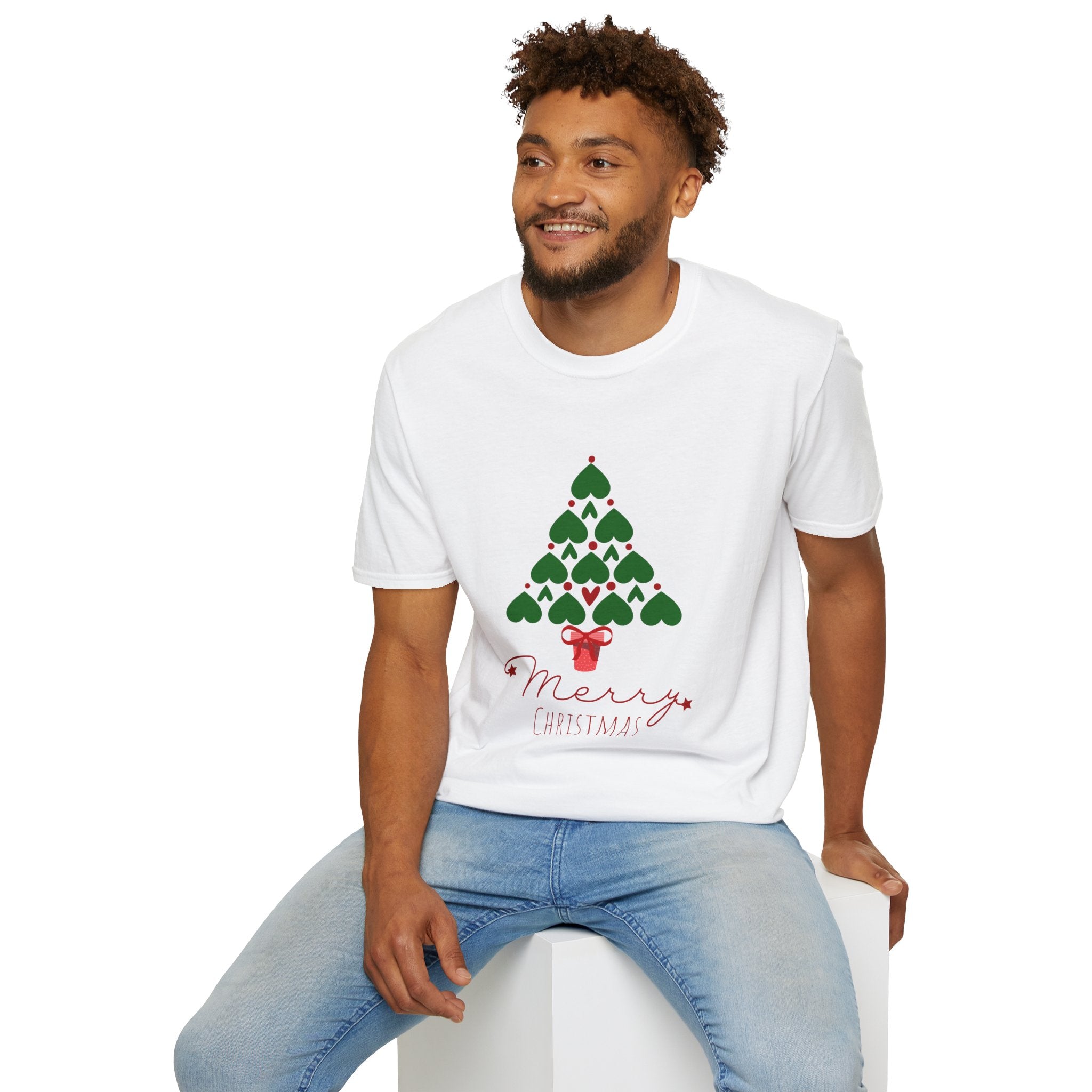 Merry Christmas T-Shirt, Unisex Holiday Tee, Christmas Gift, Casual Wear, Festive Clothing, Seasonal Apparel