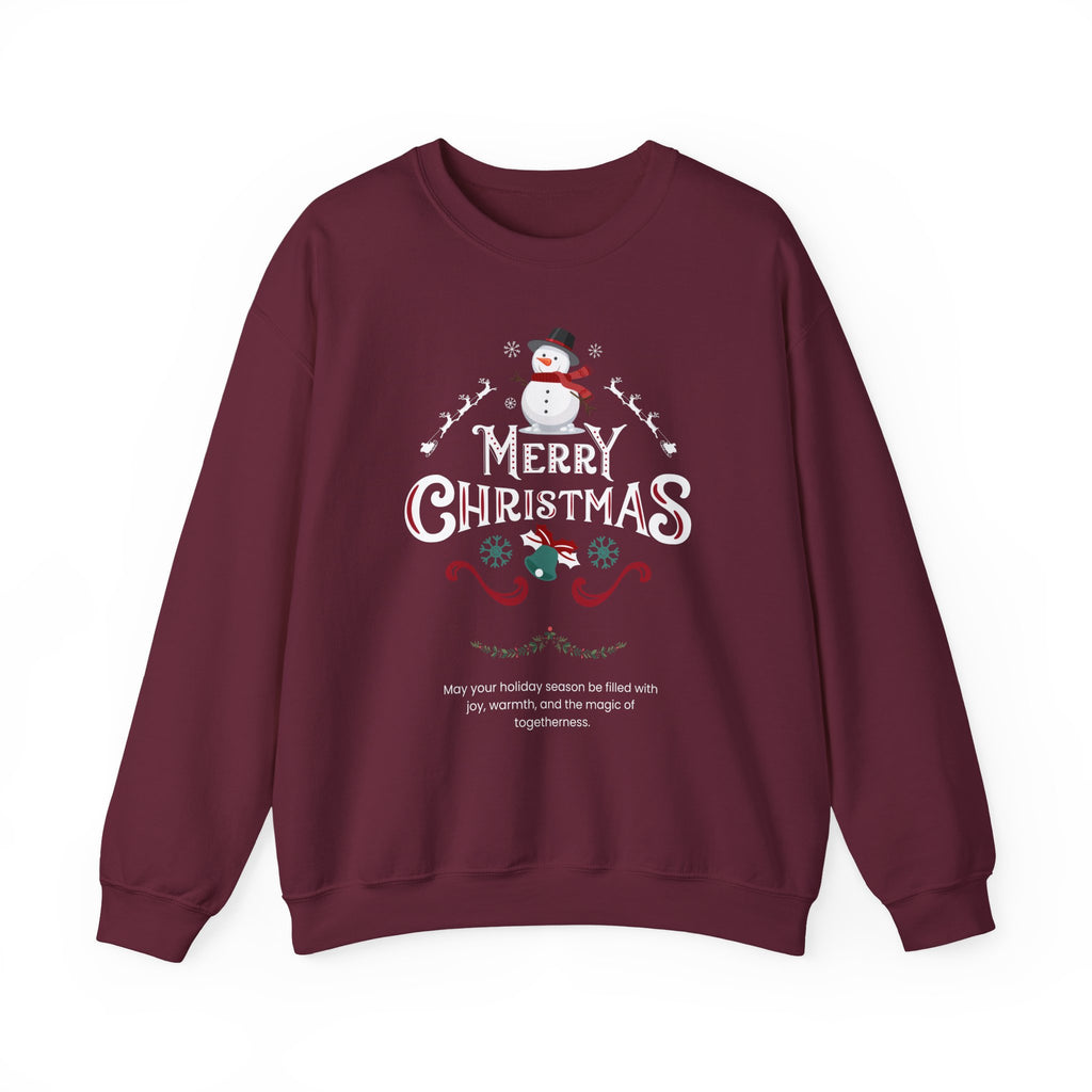 Cozy Holiday Crewneck Sweatshirt - Festive Christmas Design, Unisex Christmas Apparel, Winter Casual Wear, Gift for Her, Holiday Sweater