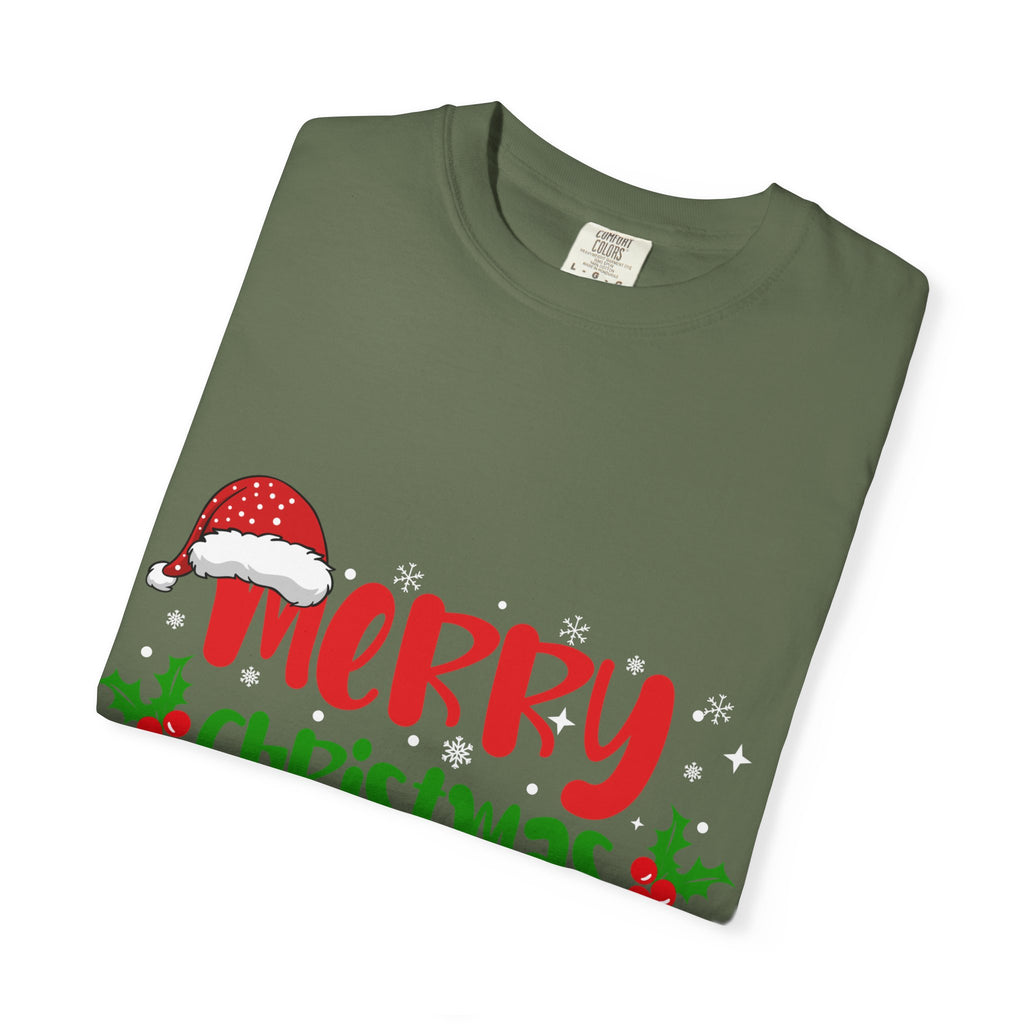 Merry Christmas Tee, Unisex Holiday Shirt, Festive Gift, Casual Christmas Apparel, Seasonal Wear, Perfect for Celebrations