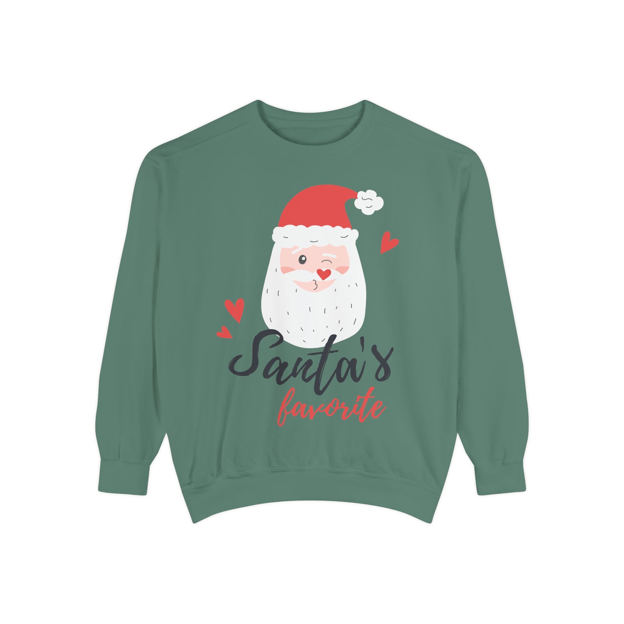 Santa's Favorite Sweatshirt, Holiday Apparel, Gift for Christmas, Unisex Pullover, Festive Sweater, Cozy Sweatshirt