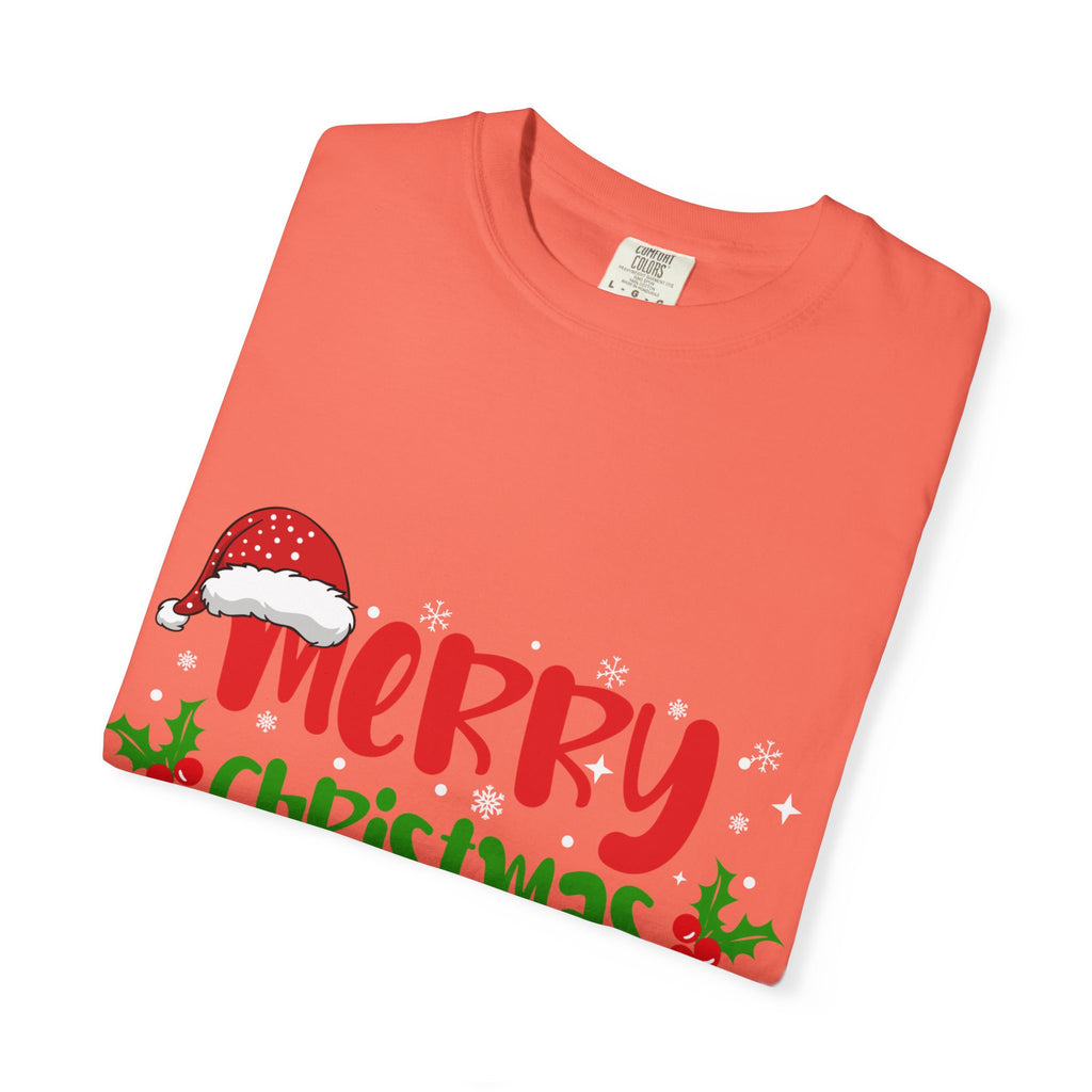 Merry Christmas Tee, Unisex Holiday Shirt, Festive Gift, Casual Christmas Apparel, Seasonal Wear, Perfect for Celebrations