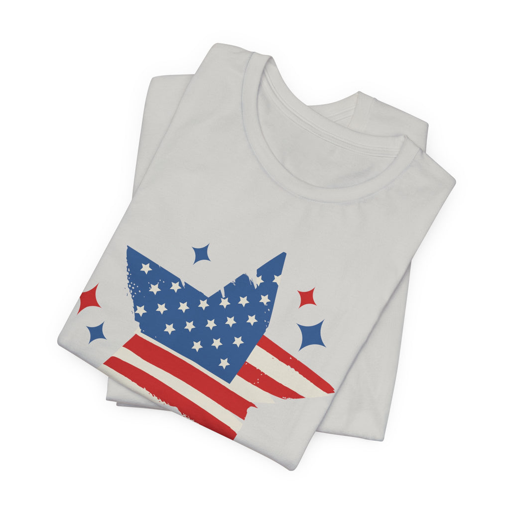 Patriotic T-Shirt, Independence Day Tee, American Dream Shirt, 4th of July Outfit, Stars and Stripes Tee Shirt
