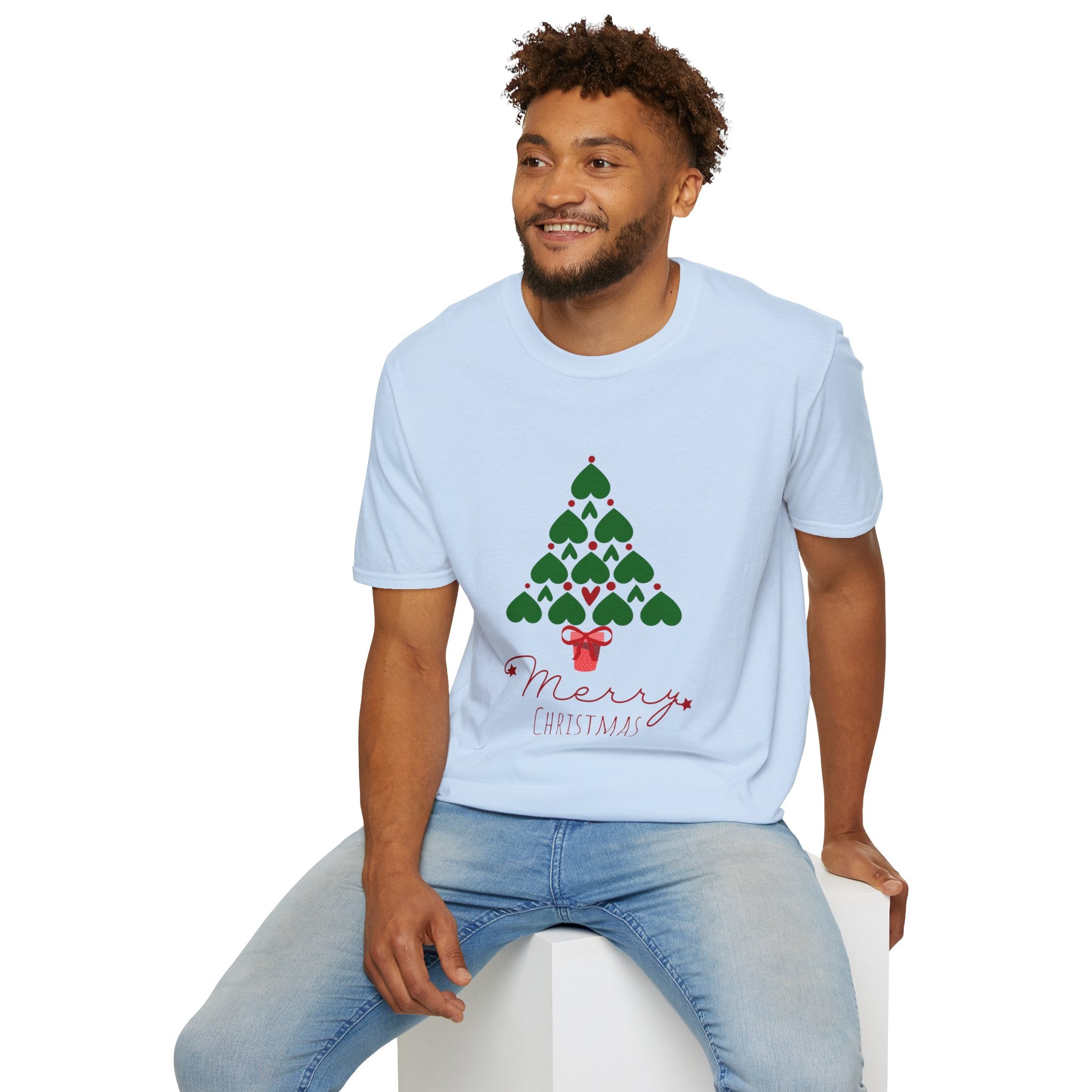 Merry Christmas T-Shirt, Unisex Holiday Tee, Christmas Gift, Casual Wear, Festive Clothing, Seasonal Apparel