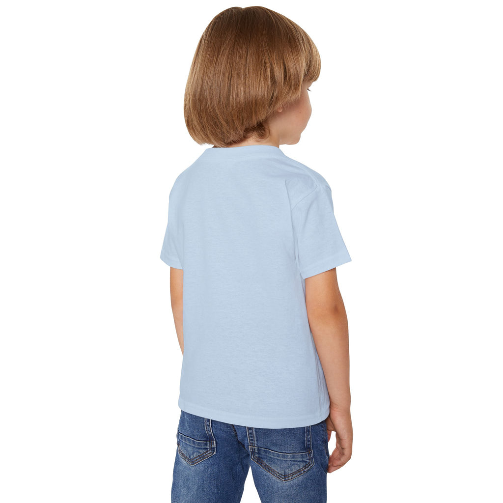 Toddler Heavy Cotton T-Shirt by Gildan | Eco-Friendly Kids Tee | Classic Fit & Soft
