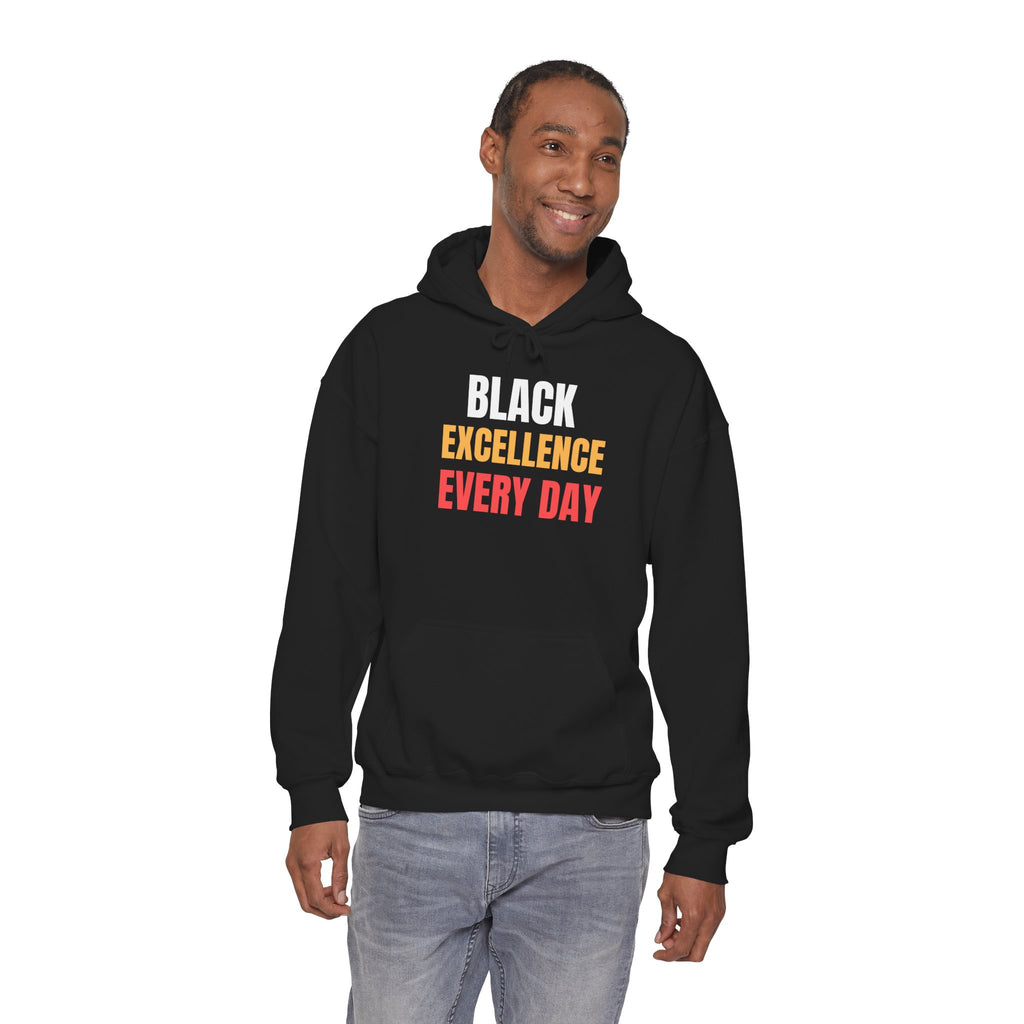 Black Excellence Everyday Hoodie | Unisex Heavy Blend Sweatshirt | Empowerment Gift | Black History Month | Everyday Affirmation