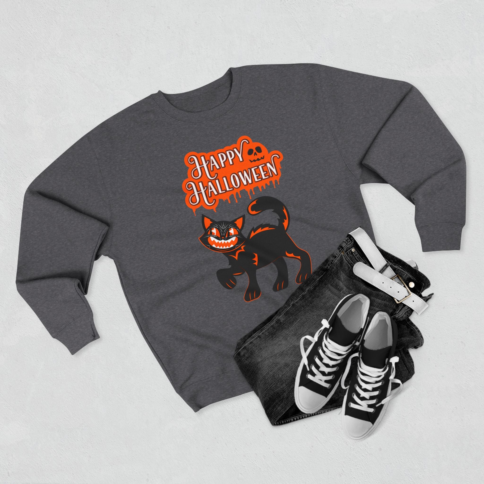 Halloween Cat Unisex Crewneck Sweatshirt - Cozy Fall Apparel, Spooky Season Gift, Unisex Sweatshirt, Halloween Party Wear, Festive [...]