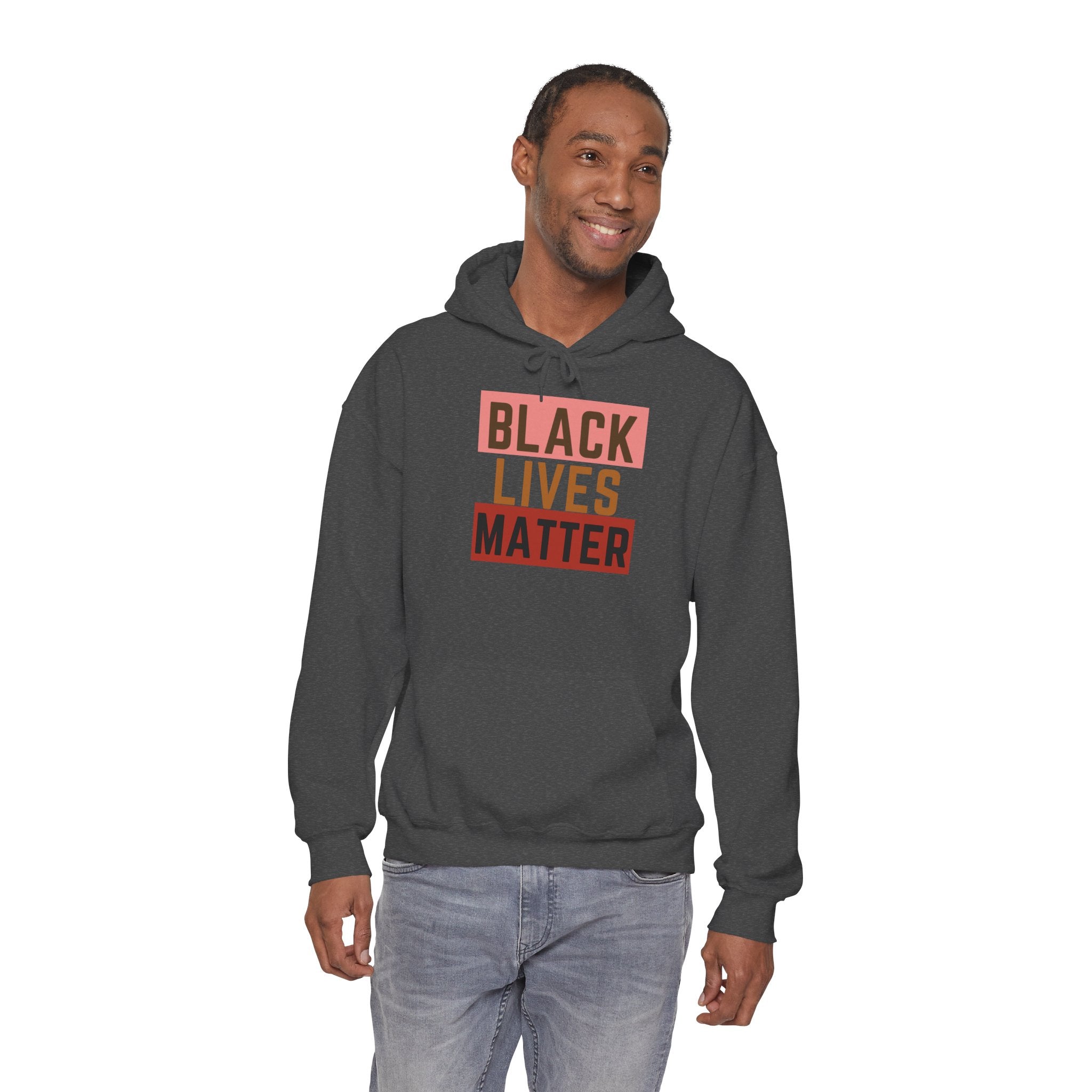Unisex Black Lives Matter Hoodie, Empowering Apparel, Social Justice Gift, Casual Wear, Comfortable Sweatshirt, Protest Gear