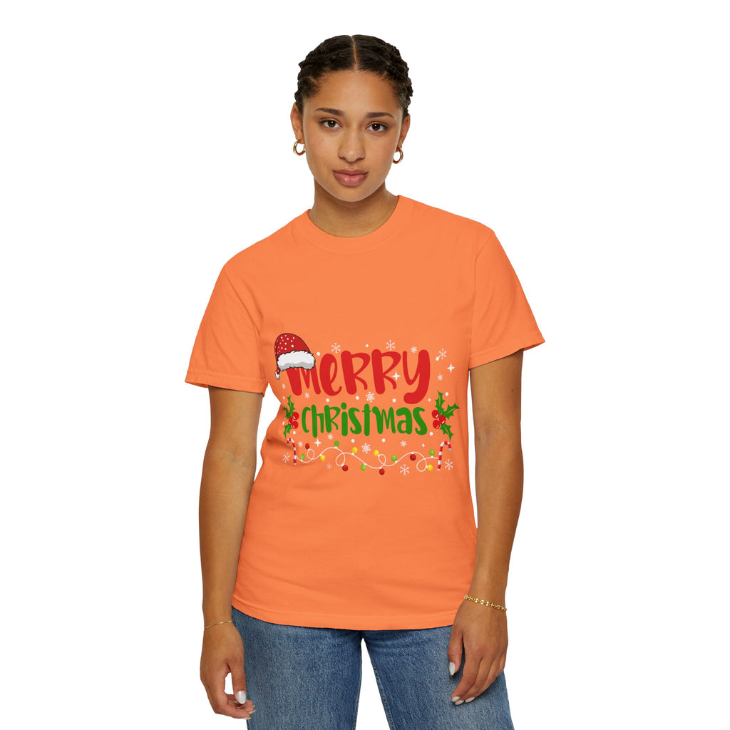 Merry Christmas Tee, Unisex Holiday Shirt, Festive Gift, Casual Christmas Apparel, Seasonal Wear, Perfect for Celebrations