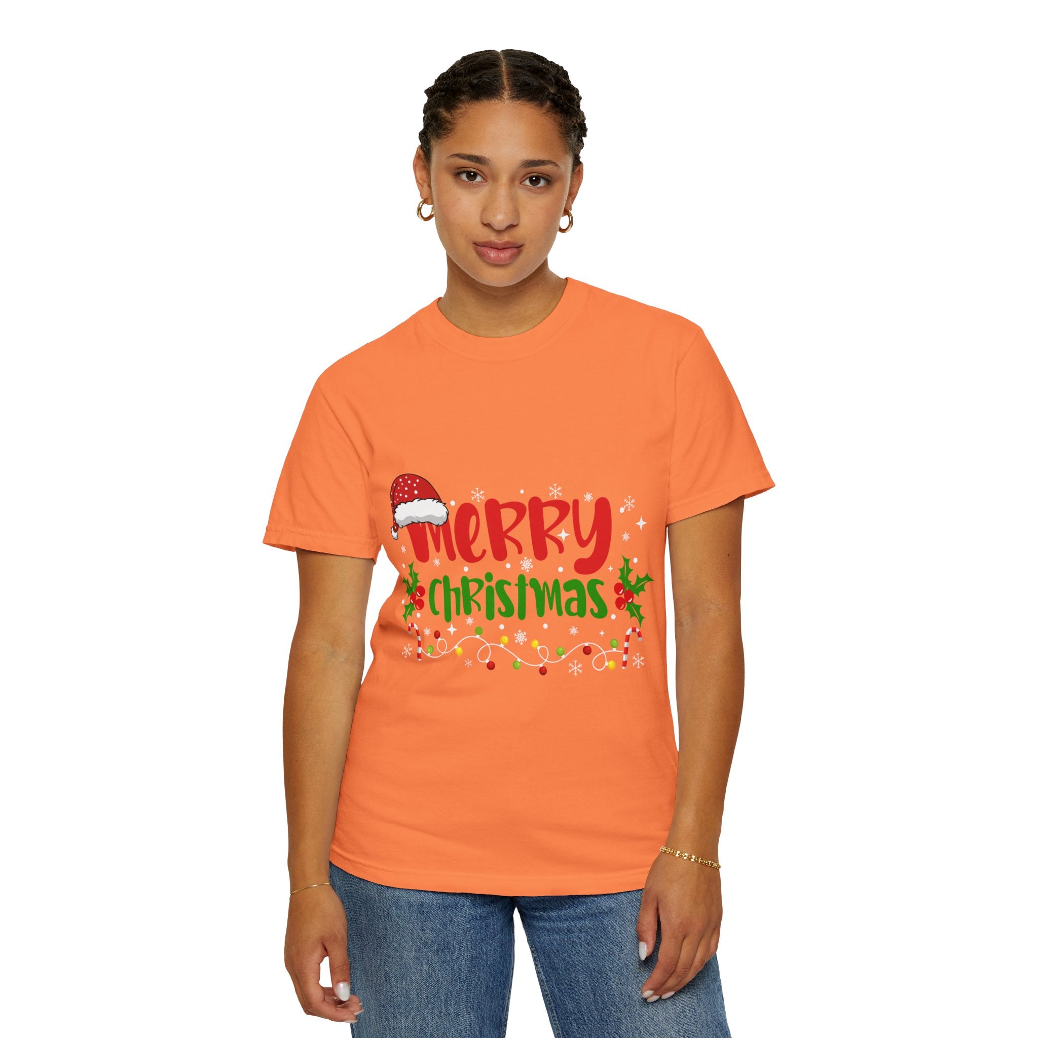 Merry Christmas Tee, Unisex Holiday Shirt, Festive Gift, Casual Christmas Apparel, Seasonal Wear, Perfect for Celebrations