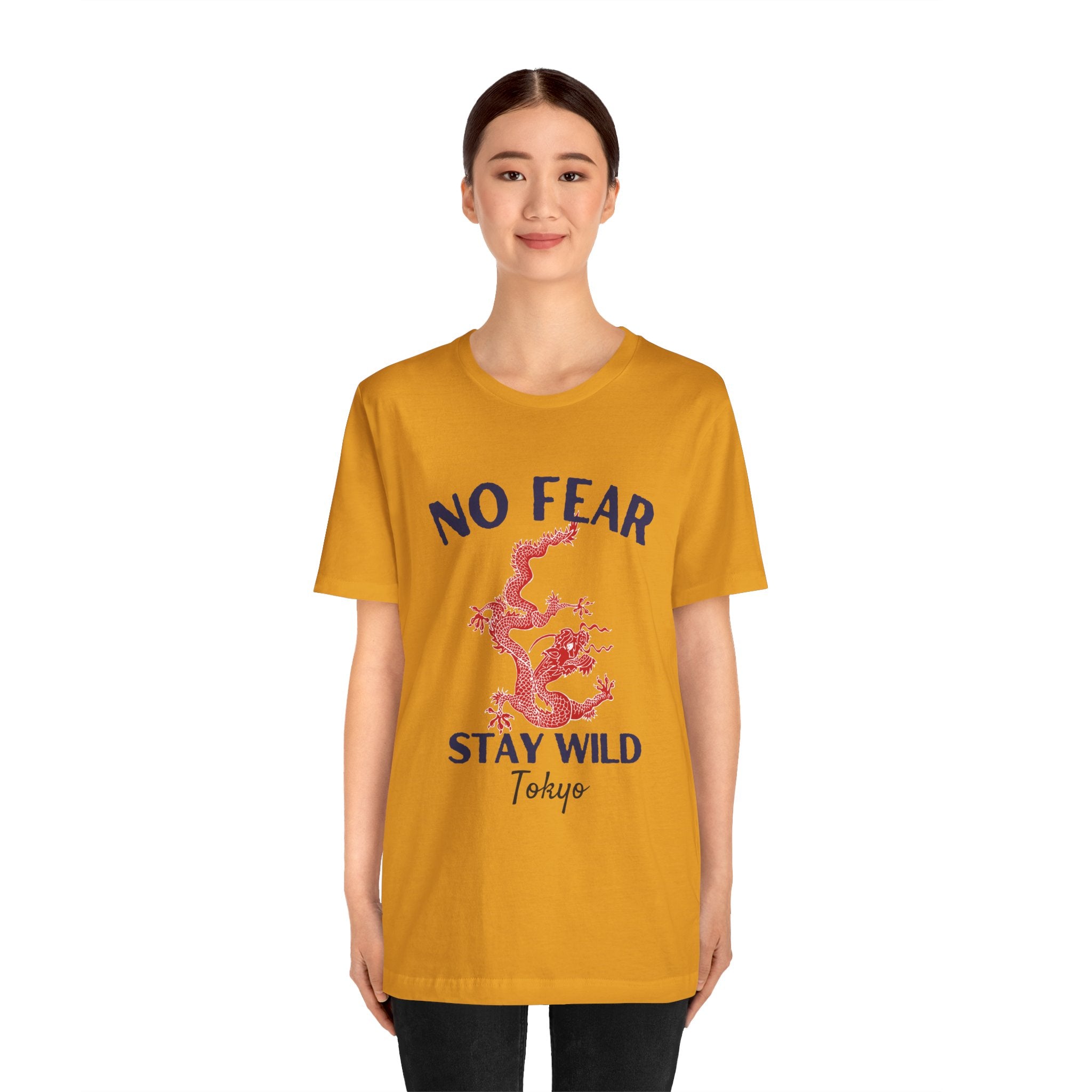 No Fear Stay Wild Unisex T-Shirt | Adventure Tee, Casual Wear, Gift for Nature Lovers, Inspirational Shirt, Summer Fashion