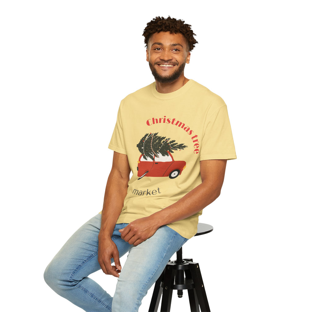 Cozy Christmas Tree T-Shirt, Holiday Tee, Unisex Shirt, Gift for Tree Lovers, Casual Wear