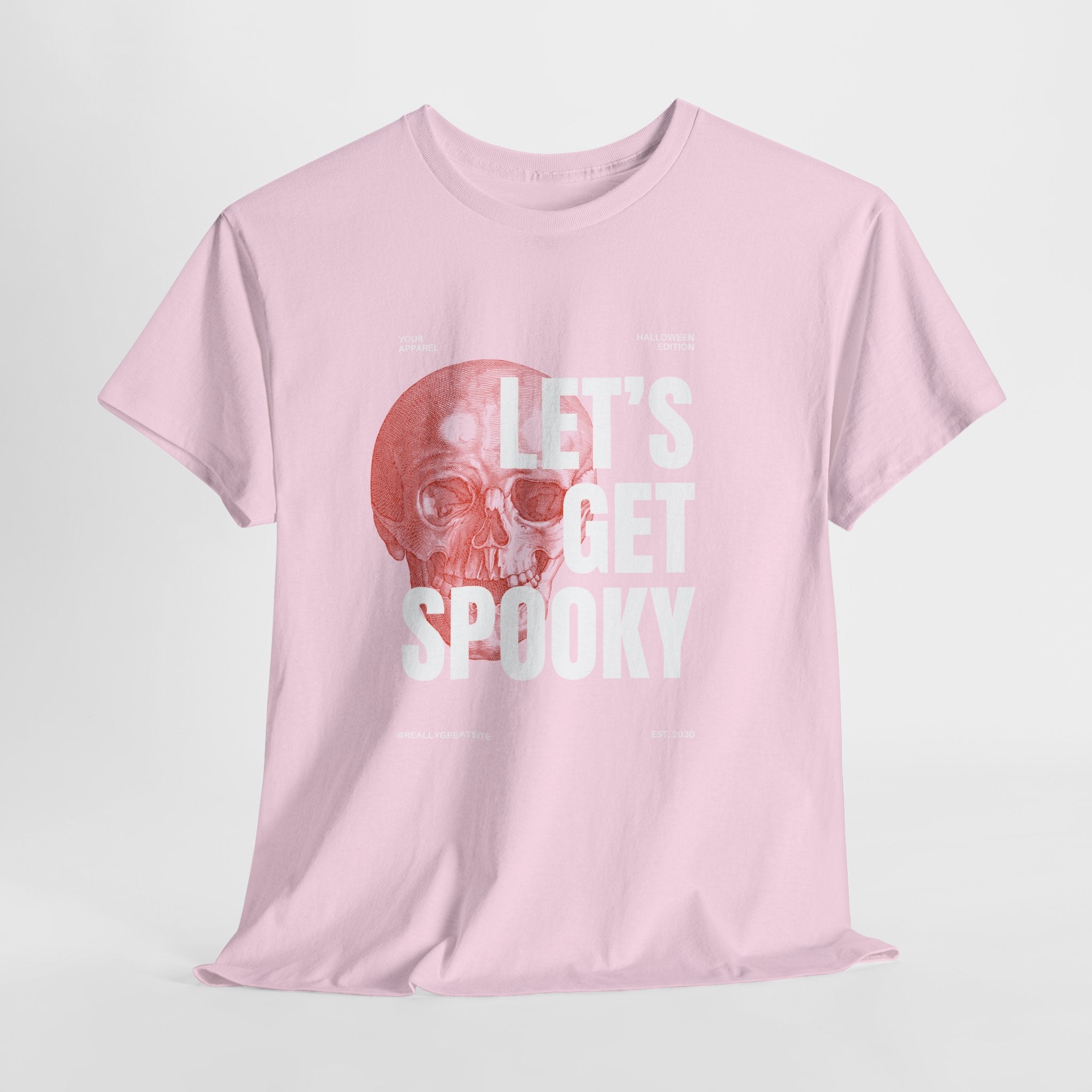 Unisex Halloween Tee, Let's Get Spooky Shirt, Fall Fashion, Party Wear, Ghostly Gifts, Casual Comfort