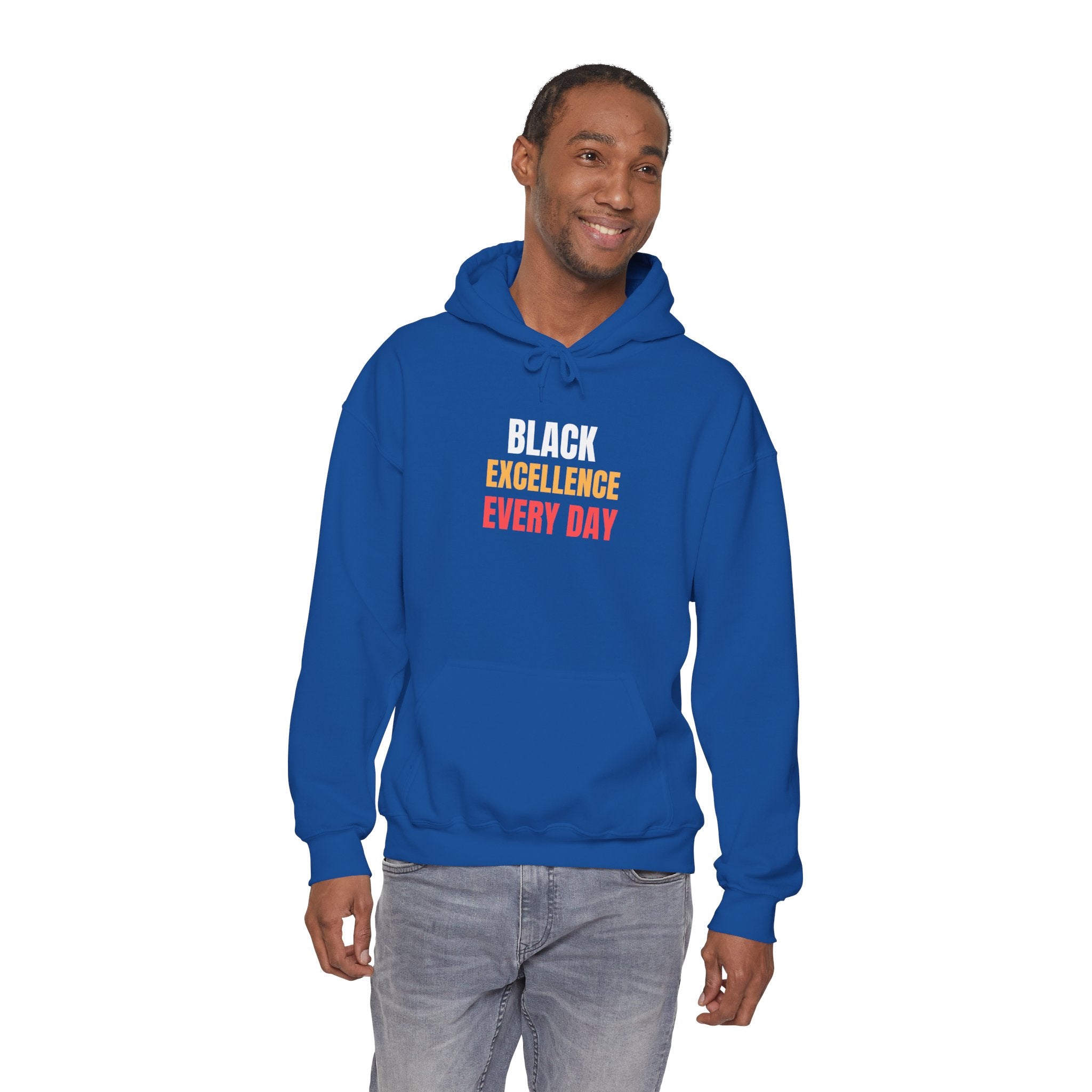 Black Excellence Everyday Hoodie | Unisex Heavy Blend Sweatshirt | Empowerment Gift | Black History Month | Everyday Affirmation