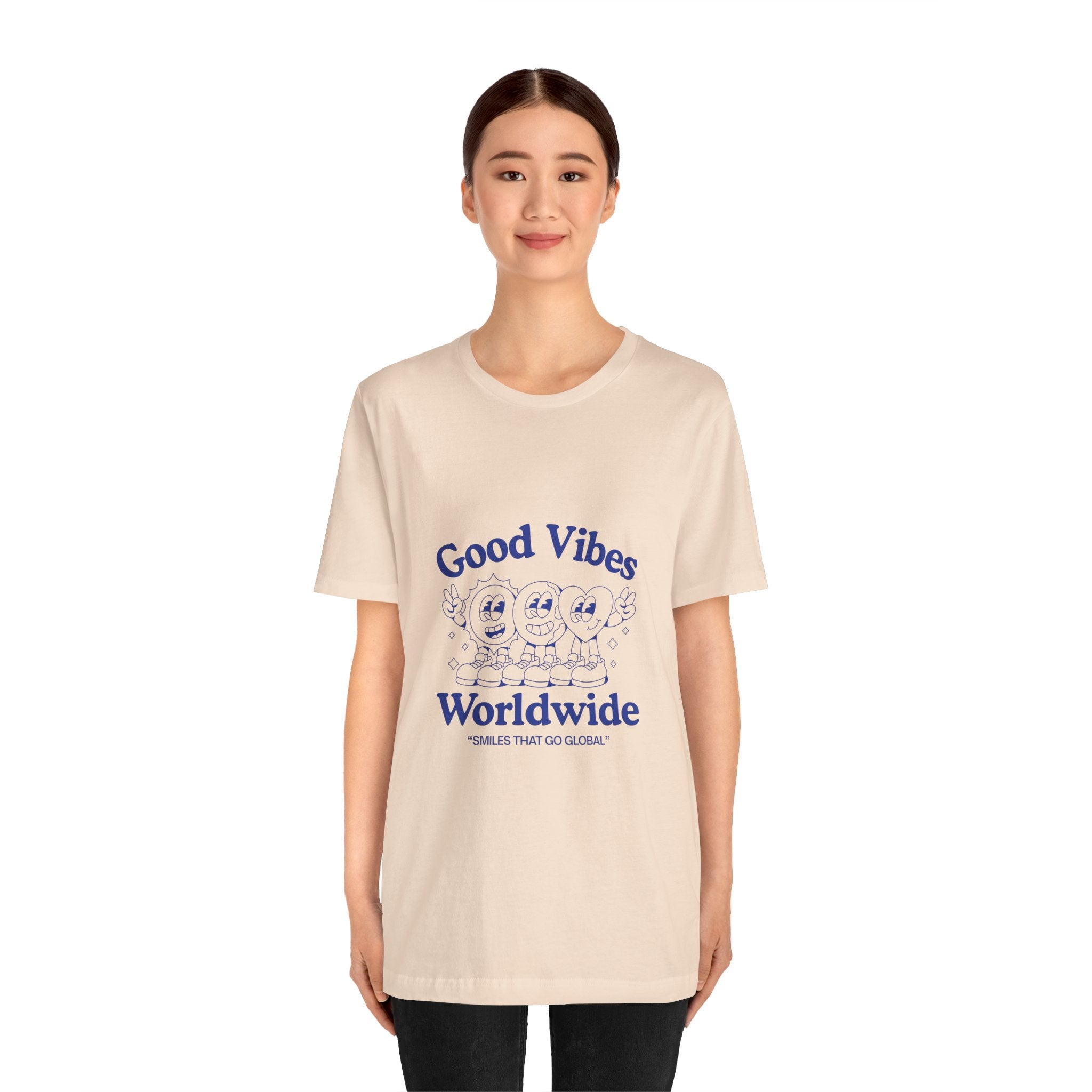 Good Vibes Unisex Tee, Casual Shirt, Affirmation T-Shirt, Everyday Wear, Gift for Friends