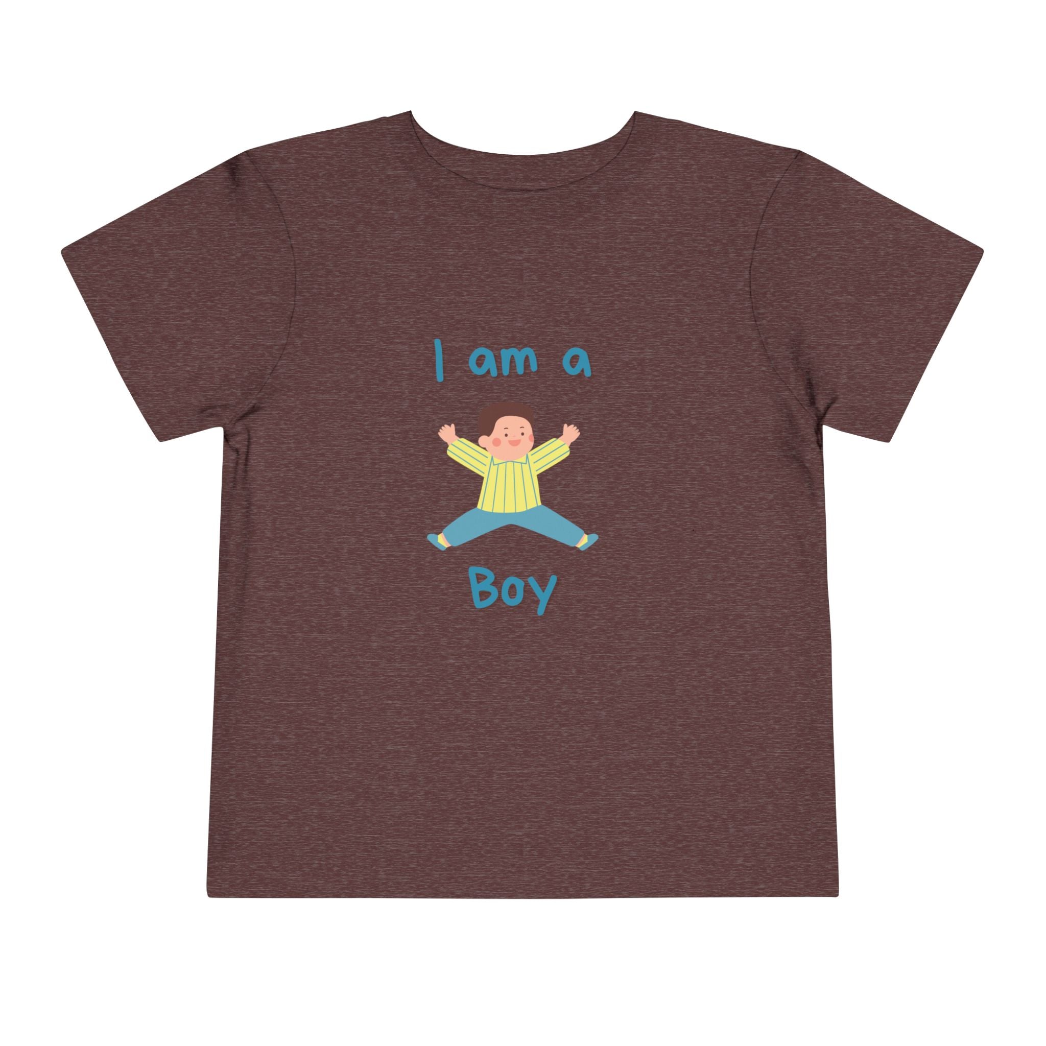 Toddler Short Sleeve Tee – Soft Airlume Cotton, Everyday Comfort