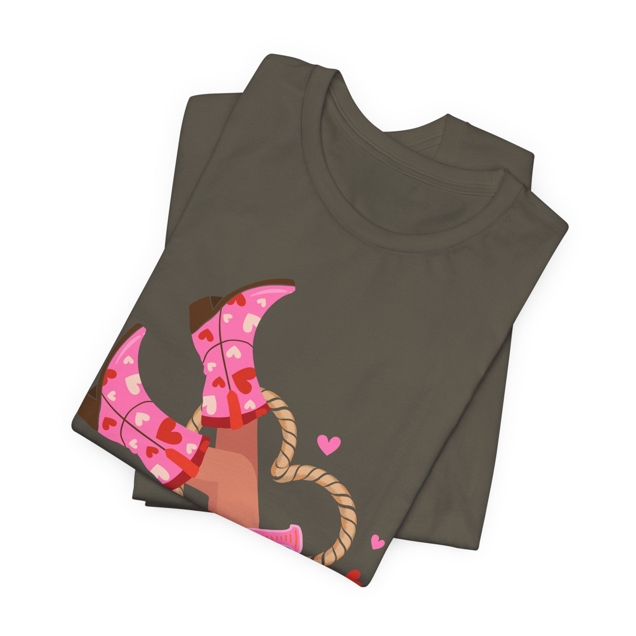 Playful Cowboy Graphic Tee - Perfect for Rodeos, Country Concerts, and Summer Gatherings, Casual Wear, Gift for Country Lovers, Fun Outfits