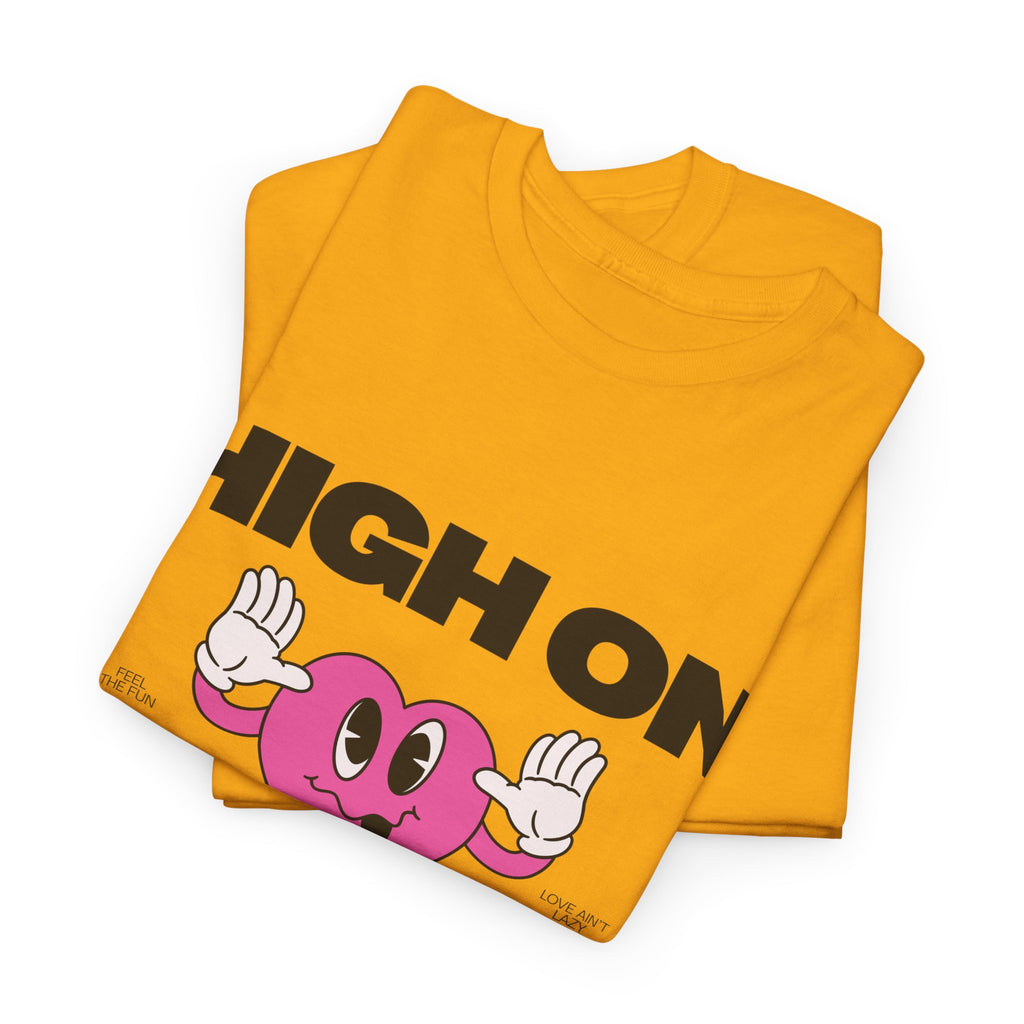 Heart Power Unisex T-Shirt Design | Graphic Tee for Men & Women | Streetwear Aesthetic T-Shirt