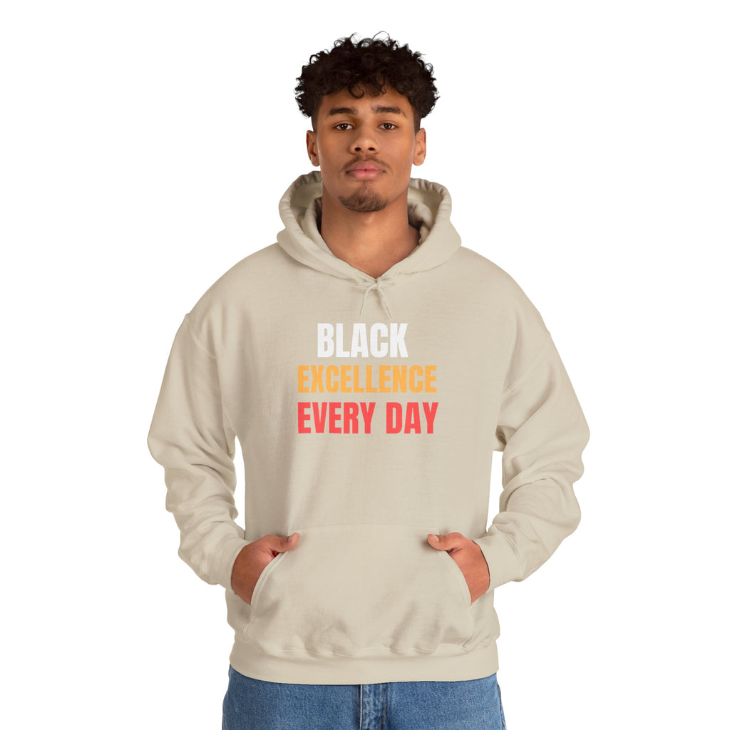Black Excellence Everyday Hoodie | Unisex Heavy Blend Sweatshirt | Empowerment Gift | Black History Month | Everyday Affirmation