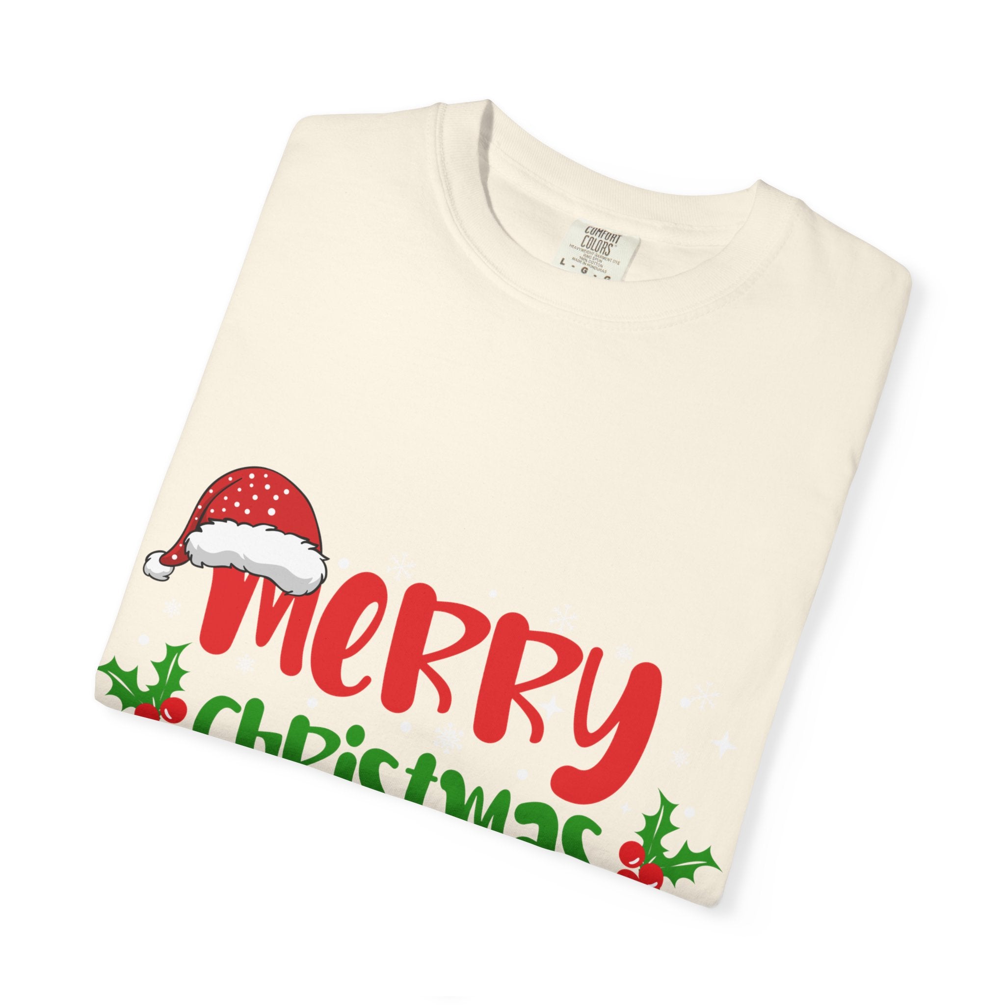 Merry Christmas Tee, Unisex Holiday Shirt, Festive Gift, Casual Christmas Apparel, Seasonal Wear, Perfect for Celebrations
