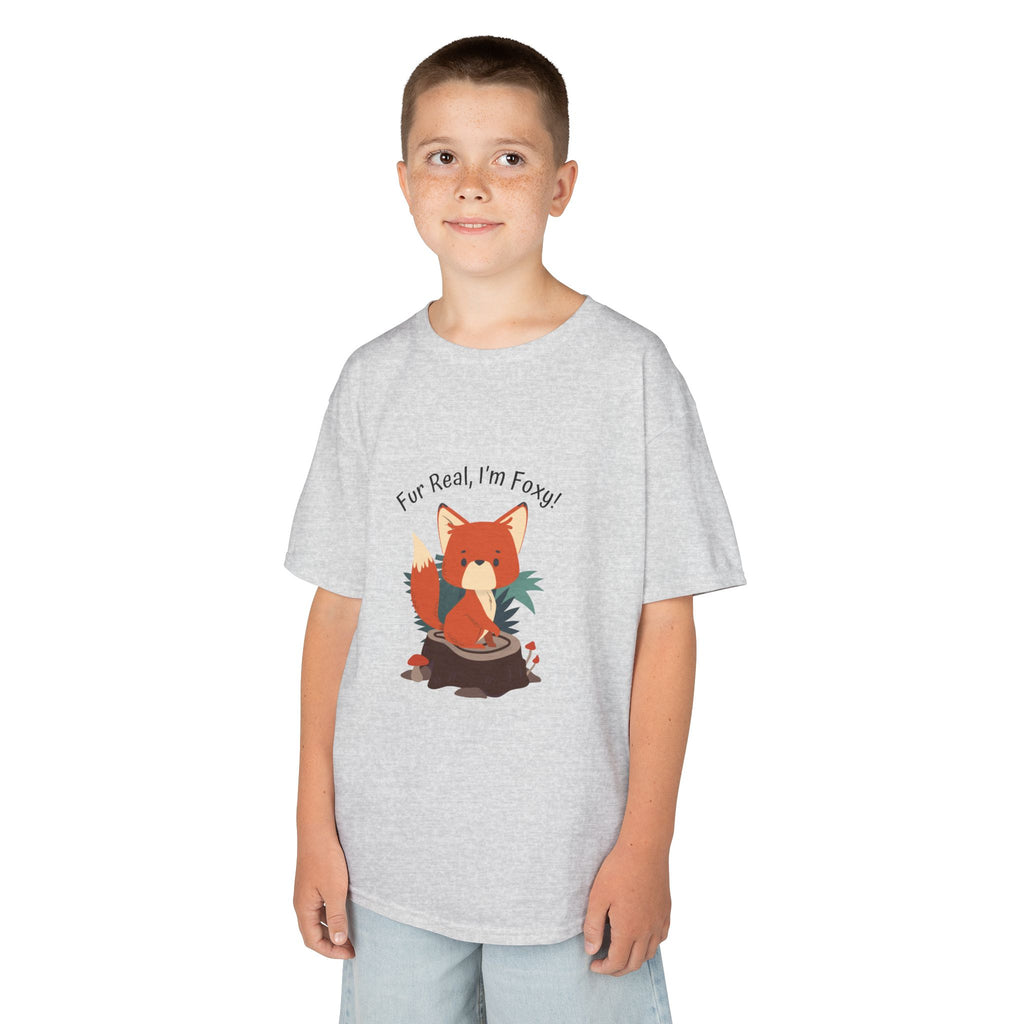 Cute Kids Fox Tee - Funny Animal Shirt for Girls & Boys, Birthday Gift, Holiday Outfit, Everyday Wear, Playdate Style