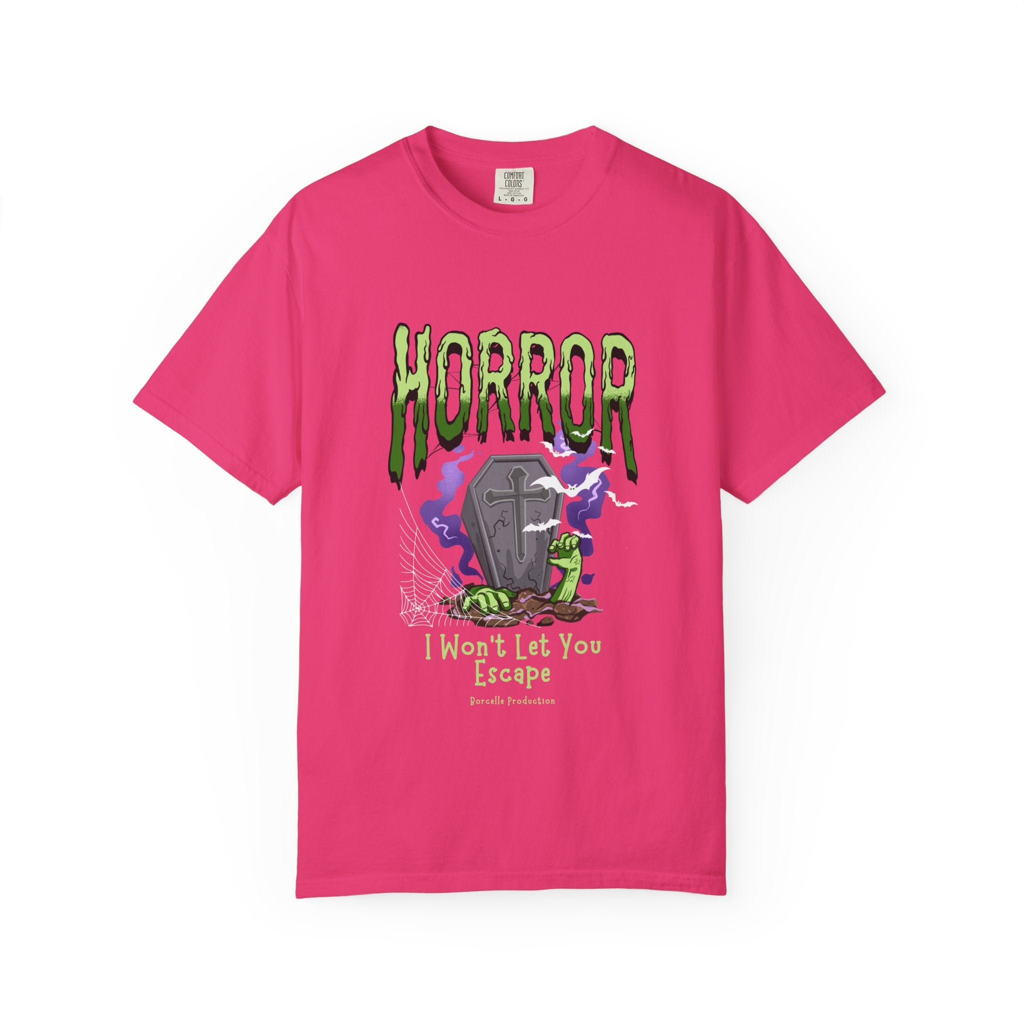 Horror-Themed Unisex T-Shirt, Spooky Graphic Tee, Halloween Apparel, Gift for Horror Fans, Casual Statement Shirt