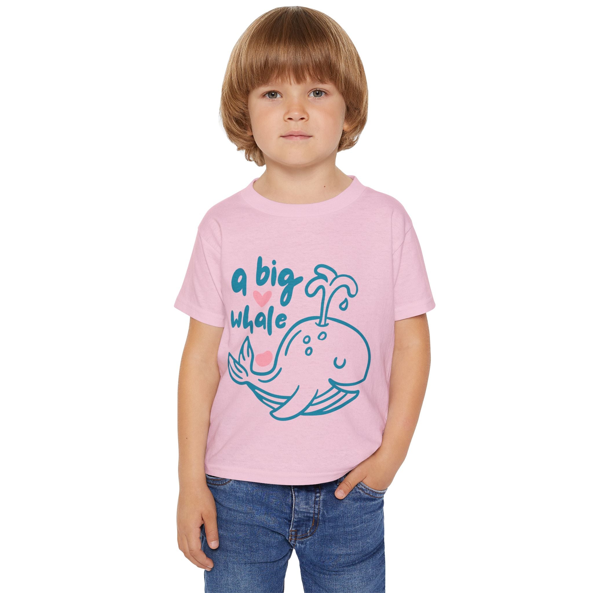 Toddler Heavy Cotton T-Shirt by Gildan | Eco-Friendly Kids Tee | Classic Fit & Soft